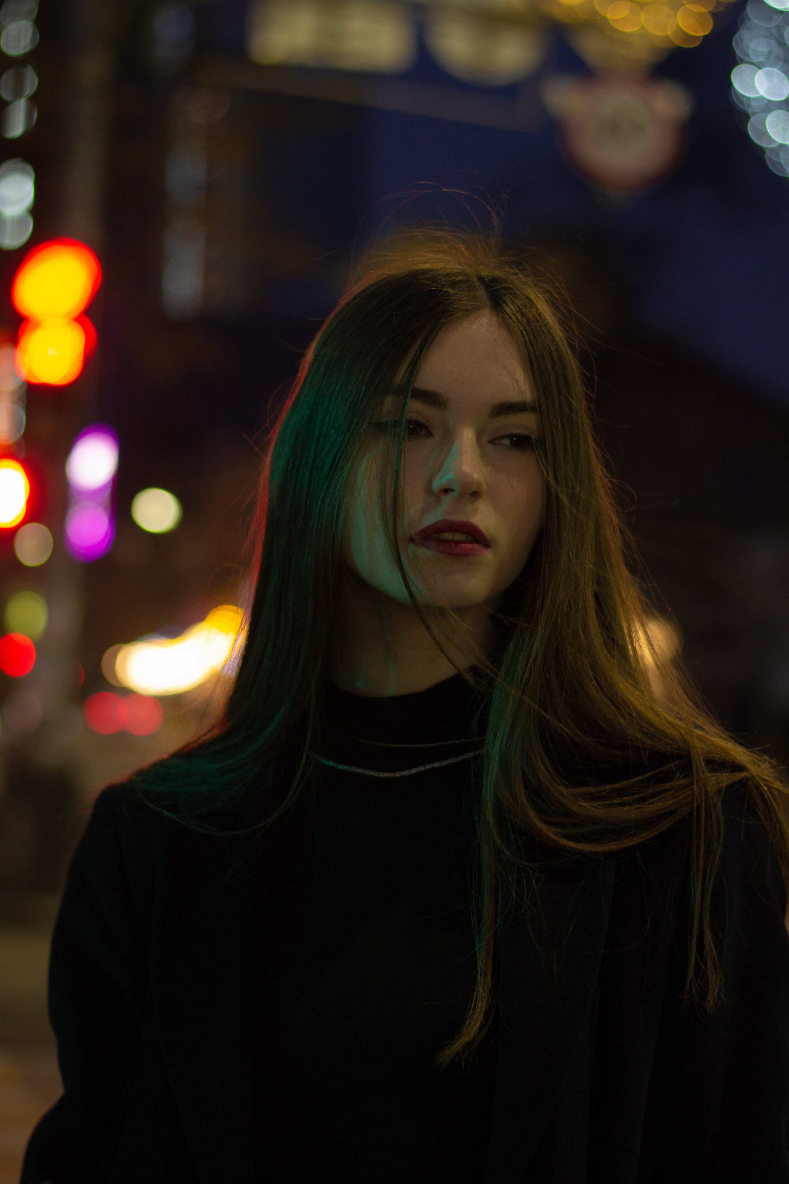 Ночная прогулка. Портретный и свадебный фотограф в Краснодаре