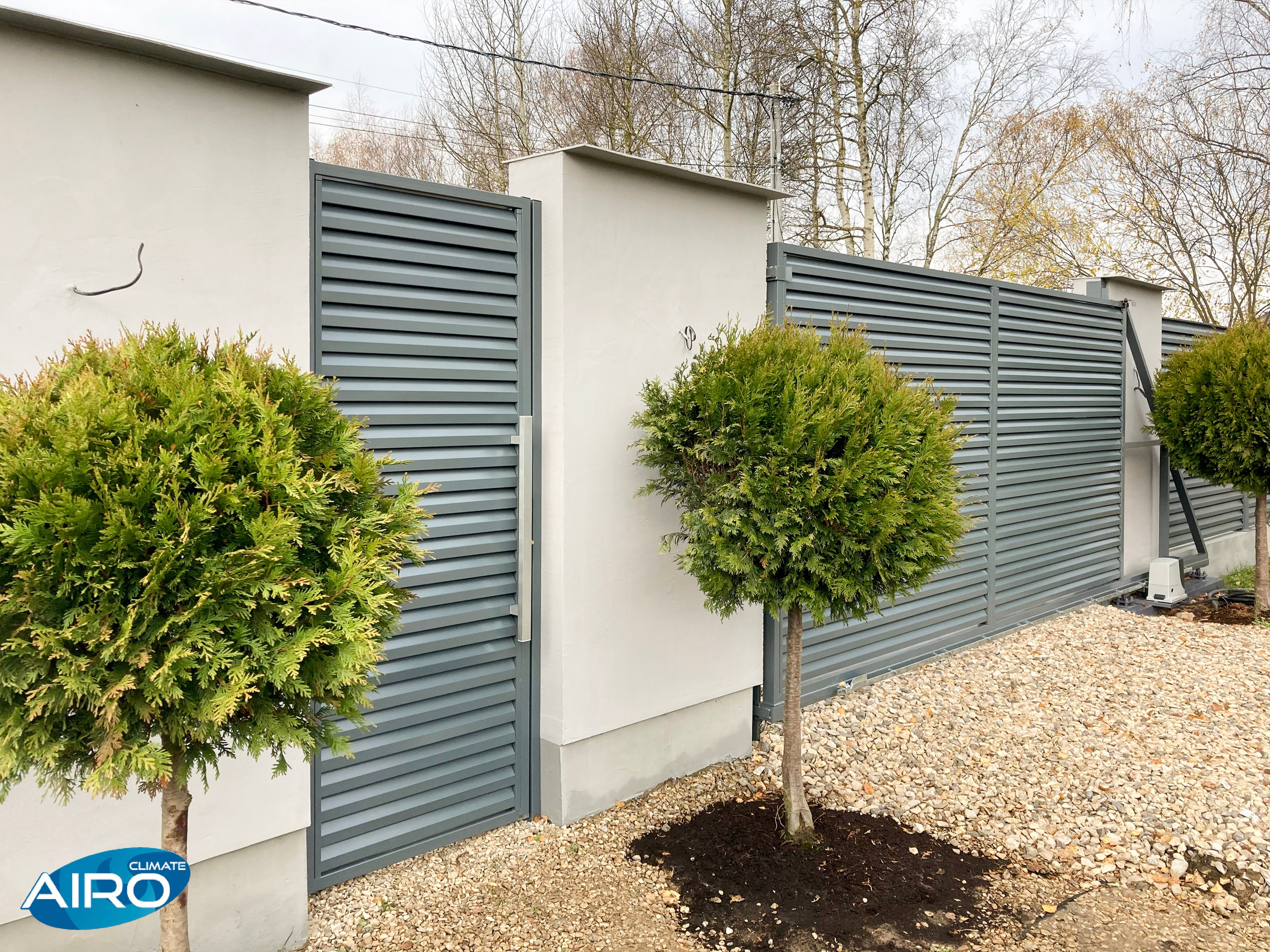 AIRO-HV. Заборы-жалюзи. Производство и монтаж