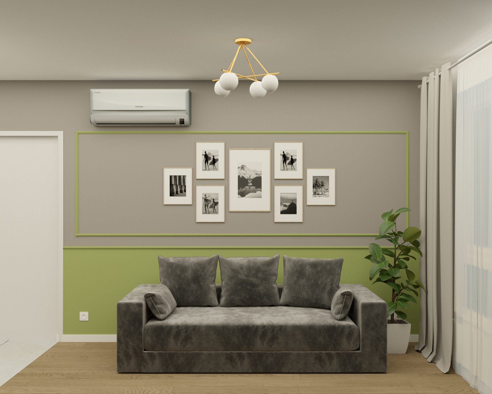 Дизайн-проект фото-стены гостиной. Обо мне