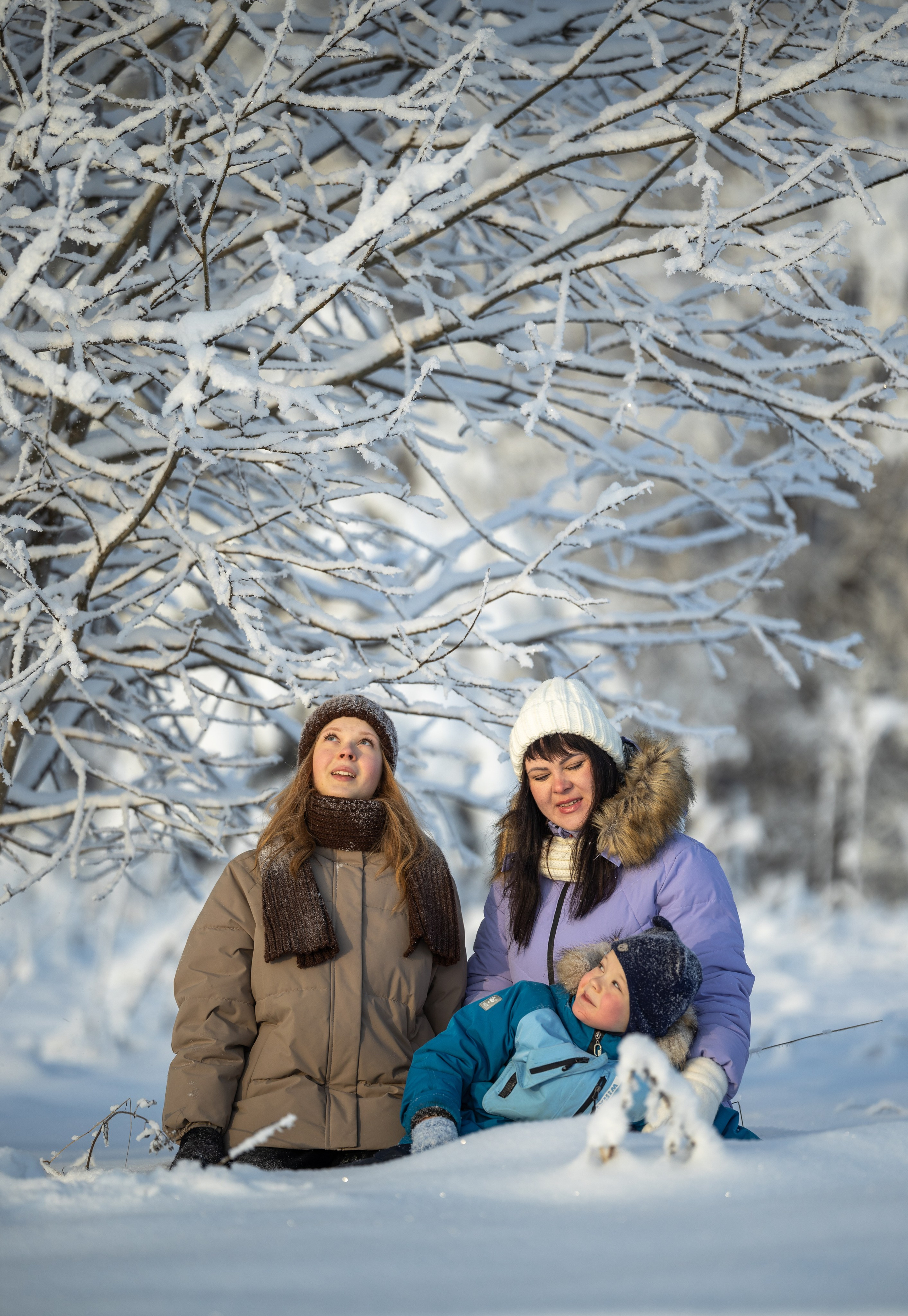 Зимняя фотосессия. Портретный фотограф в Костроме Наталия Клевинскас