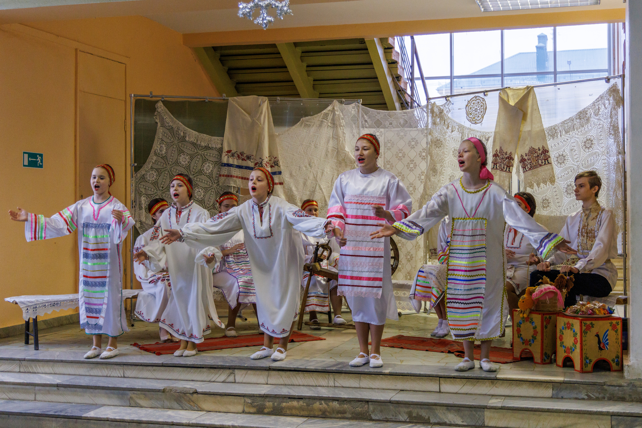 Открытие выставки «Ангелы мира». Фотограф Сергей Старых. Мценск