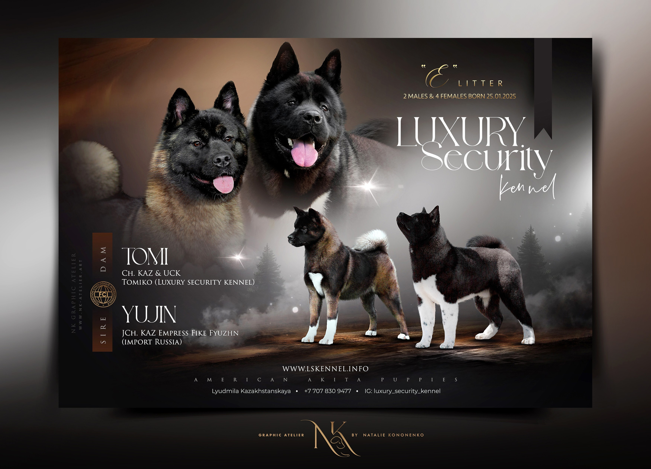 Graphics For Breeders. NK GRAPHIC ATELIER FOR BREEDERS