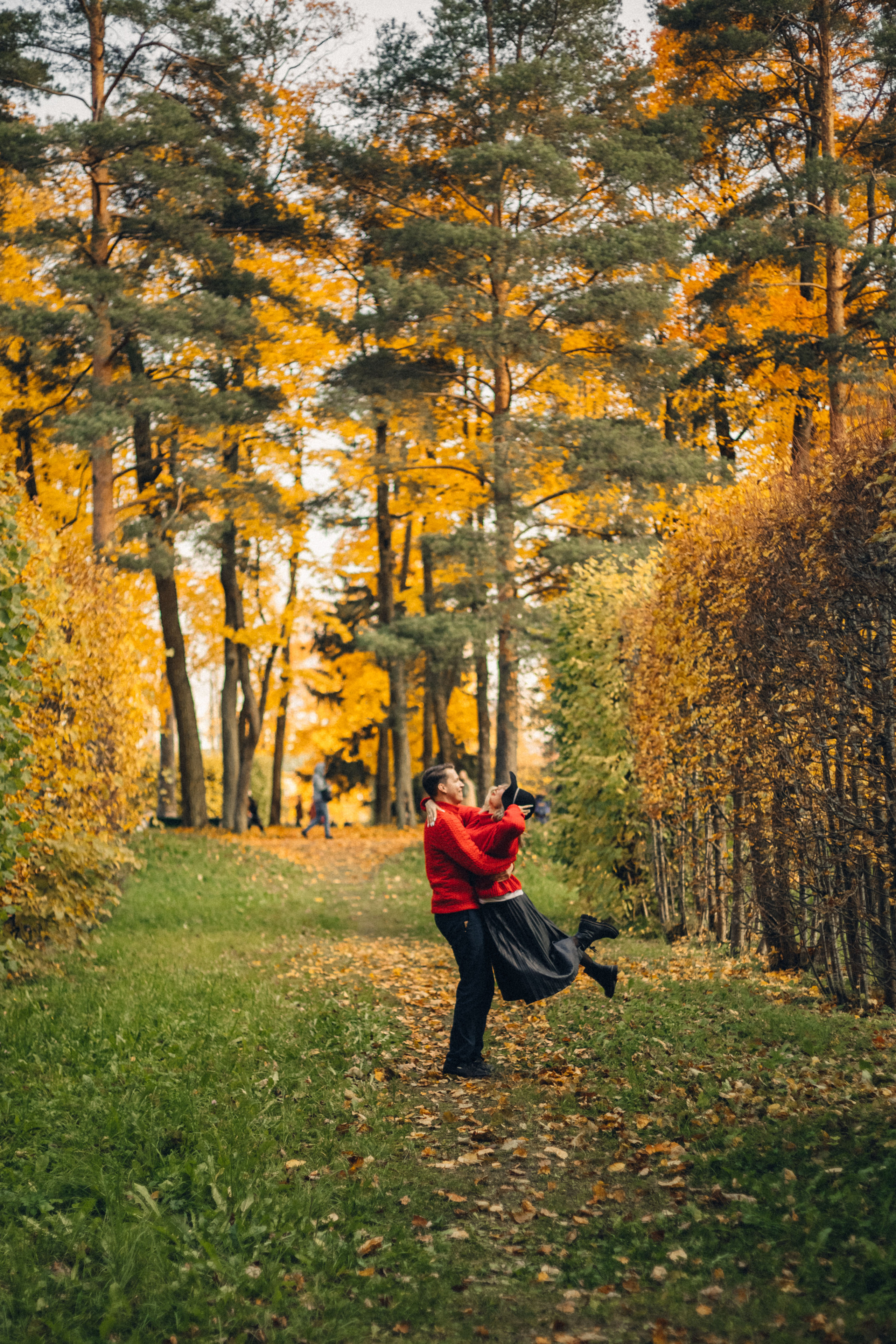 Осенняя фотосессия. Полина и Кирилл. Photographer Sergei Miroshnikov