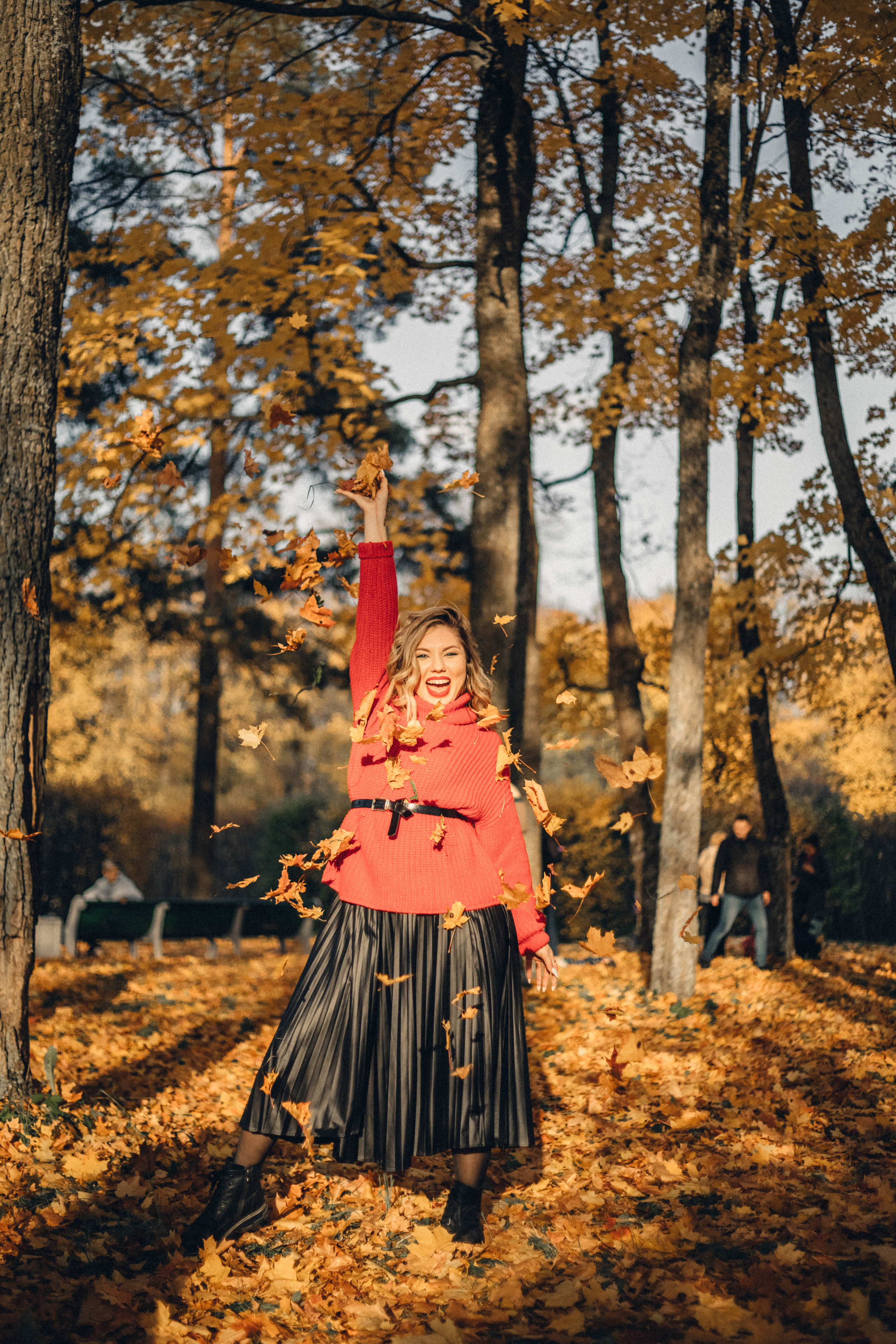 Осенняя фотосессия. Полина и Кирилл. Photographer Sergei Miroshnikov