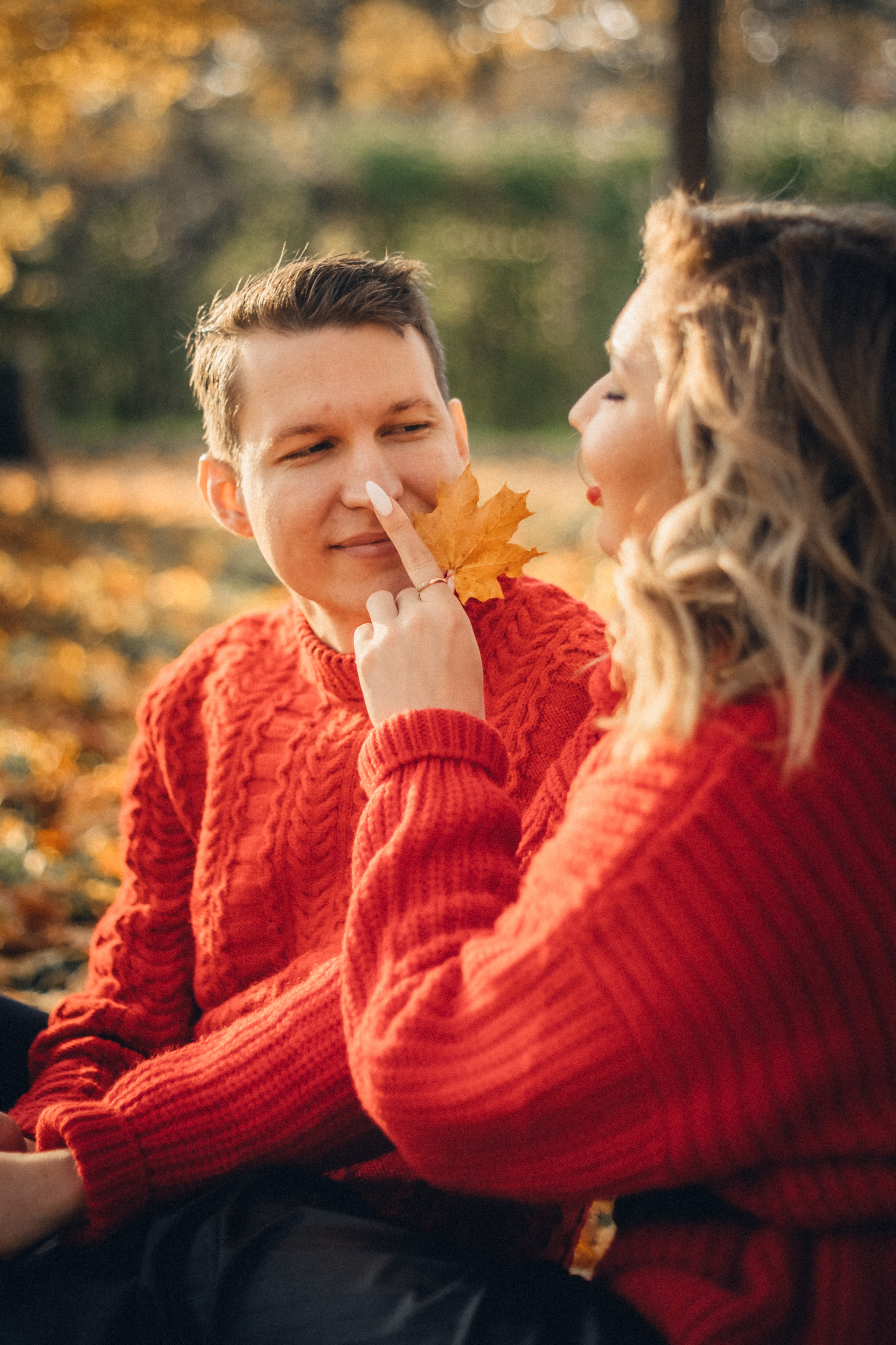 Осенняя фотосессия. Полина и Кирилл. Photographer Sergei Miroshnikov