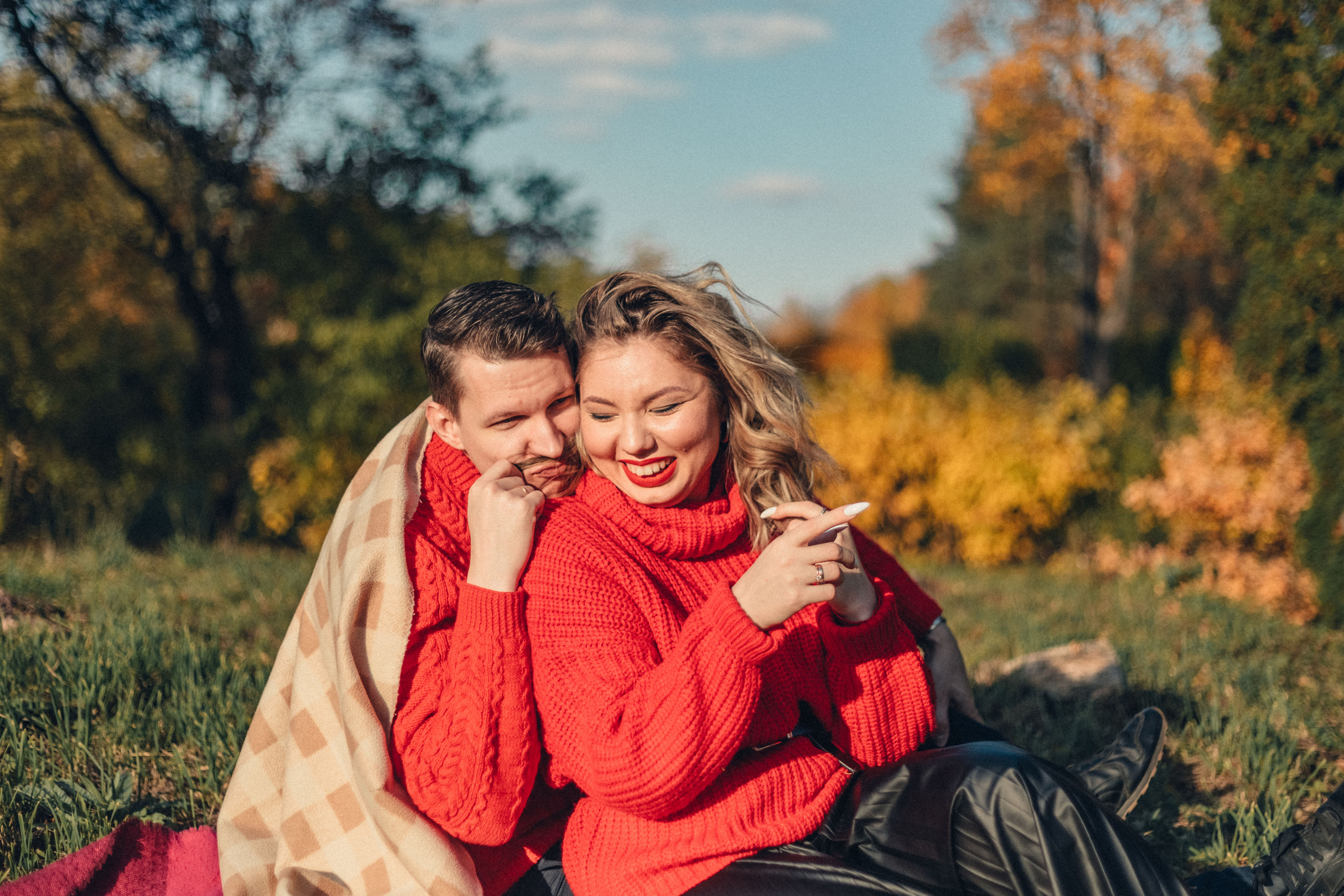 Осенняя фотосессия. Полина и Кирилл. Photographer Sergei Miroshnikov