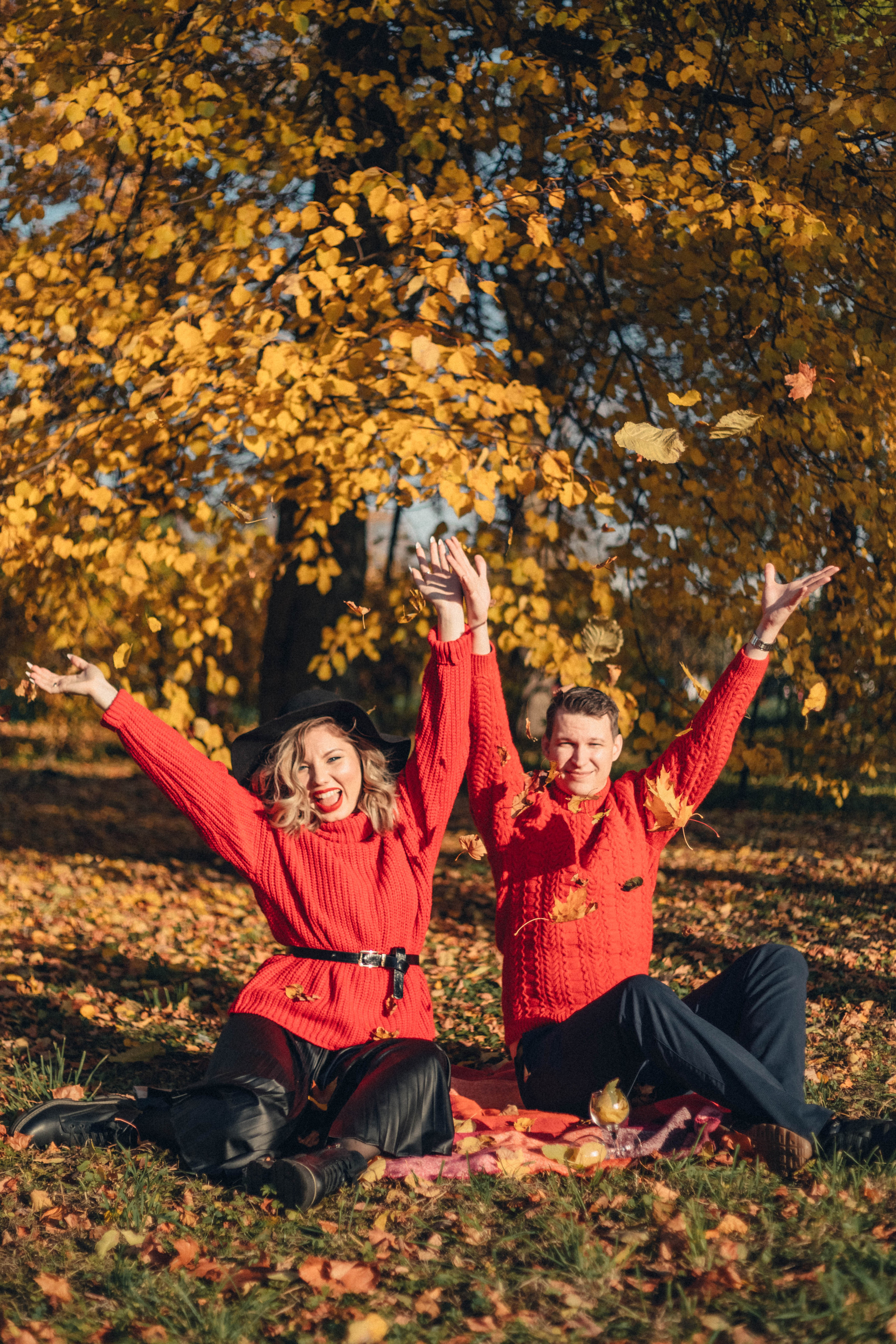 Осенняя фотосессия. Полина и Кирилл. Photographer Sergei Miroshnikov