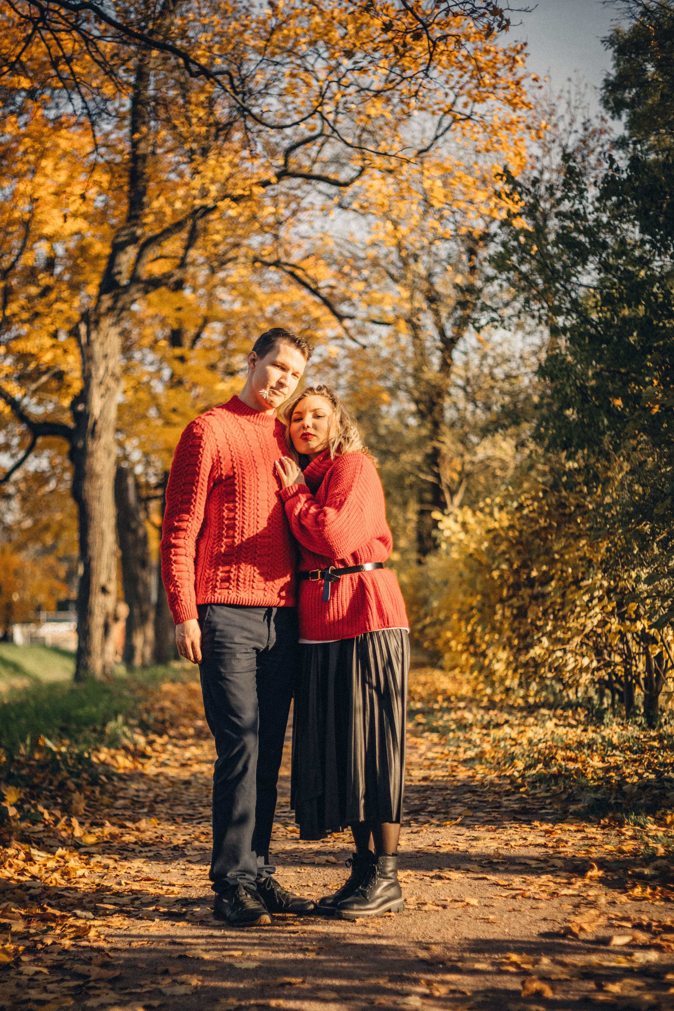 Осенняя фотосессия. Полина и Кирилл. Photographer Sergei Miroshnikov