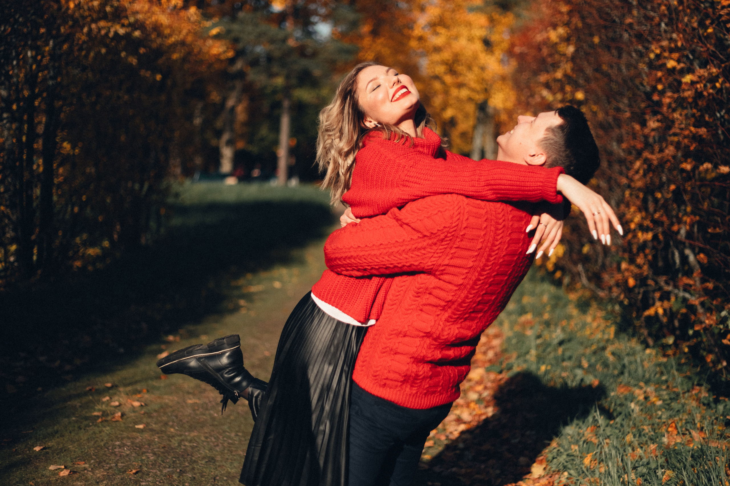 Осенняя фотосессия. Полина и Кирилл. Photographer Sergei Miroshnikov