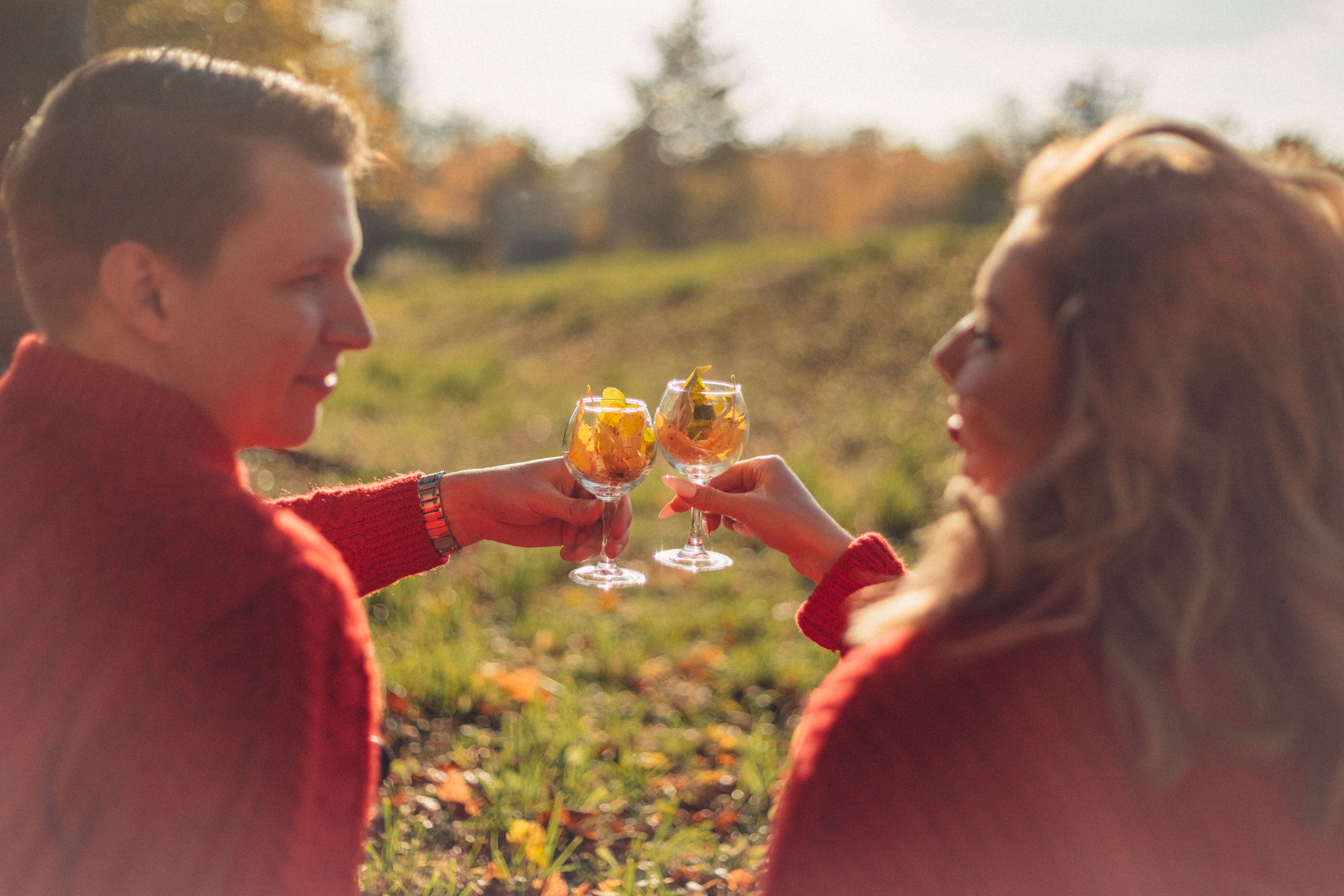 Осенняя фотосессия. Полина и Кирилл. Photographer Sergei Miroshnikov
