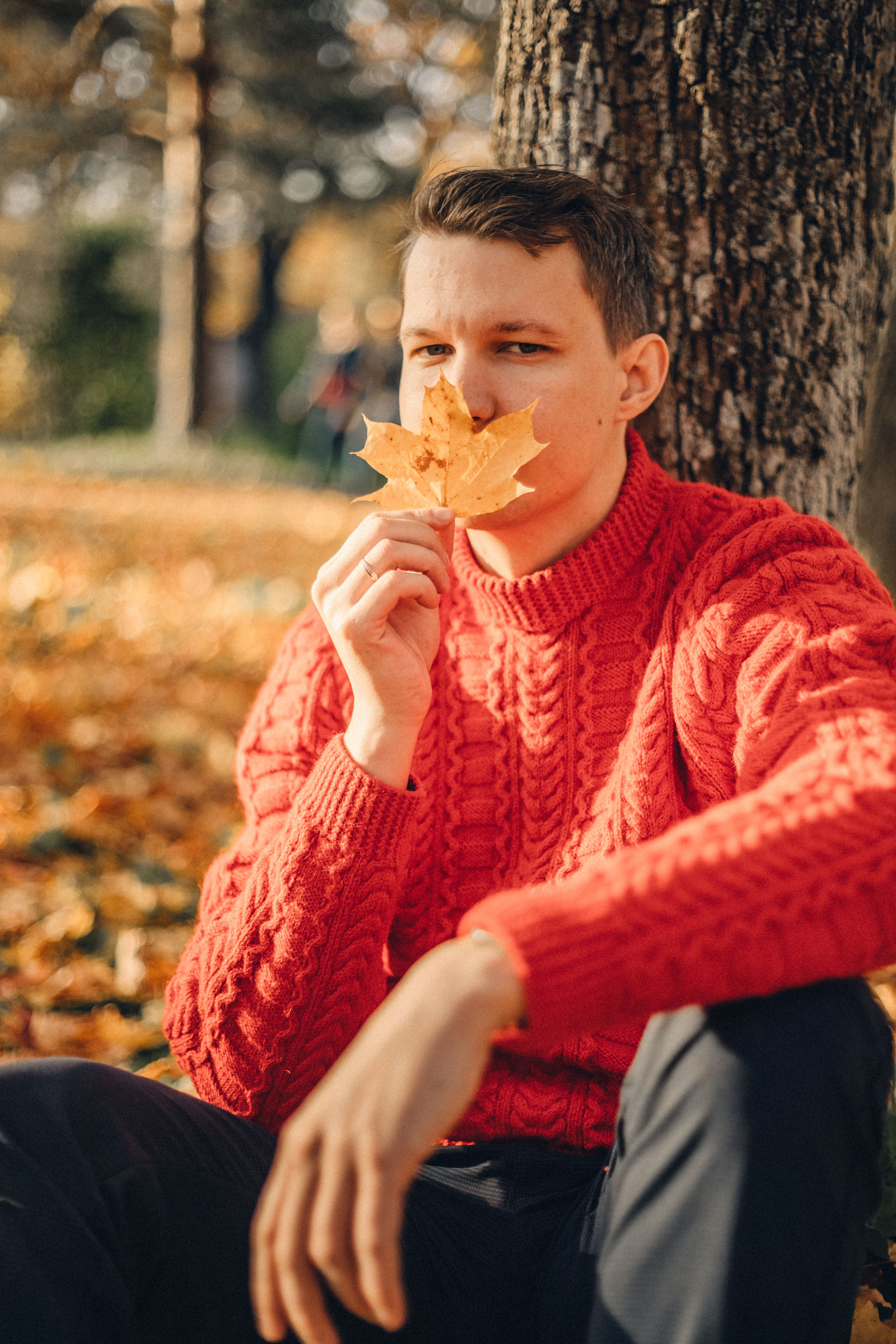 Осенняя фотосессия. Полина и Кирилл. Photographer Sergei Miroshnikov