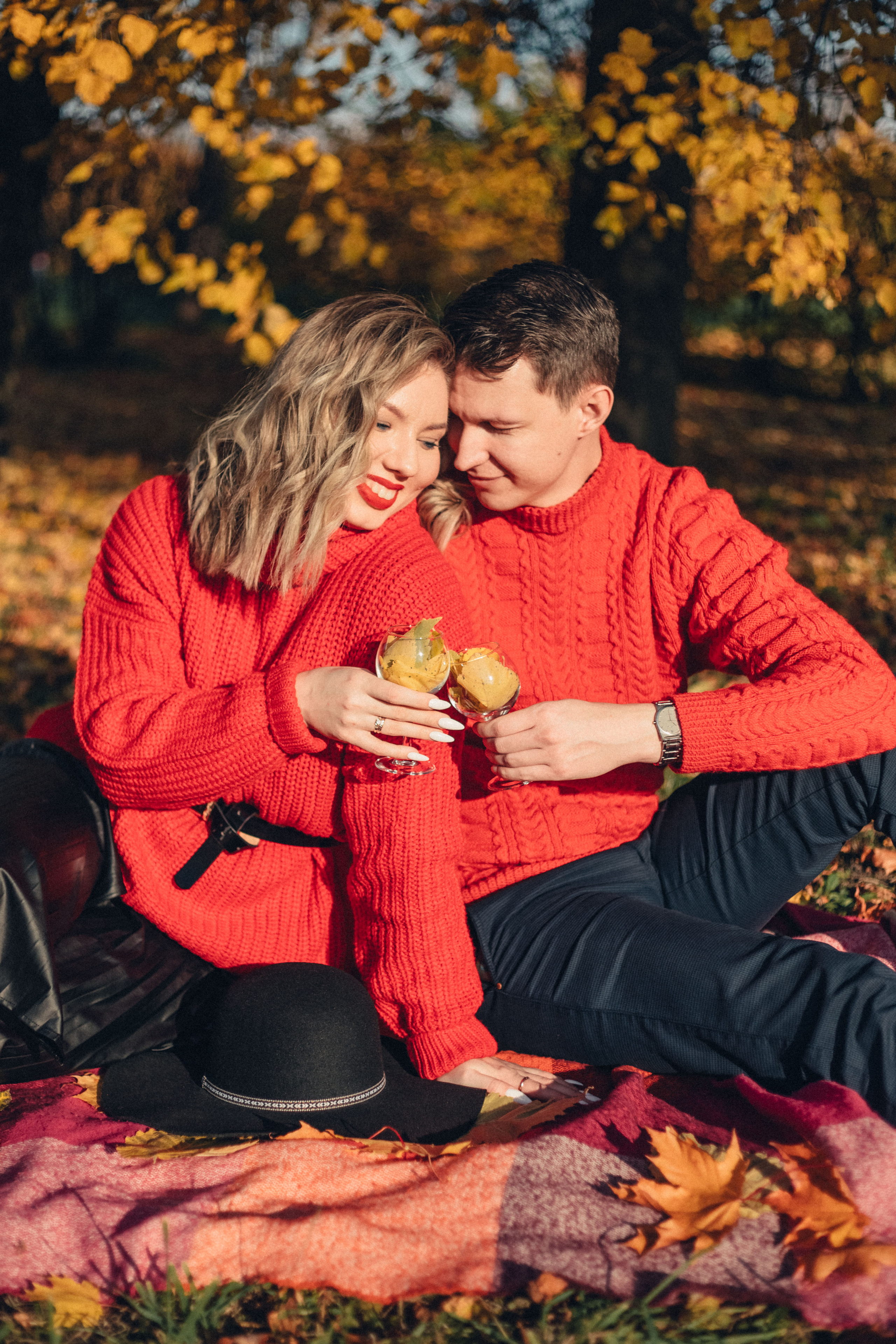 Осенняя фотосессия. Полина и Кирилл. Photographer Sergei Miroshnikov