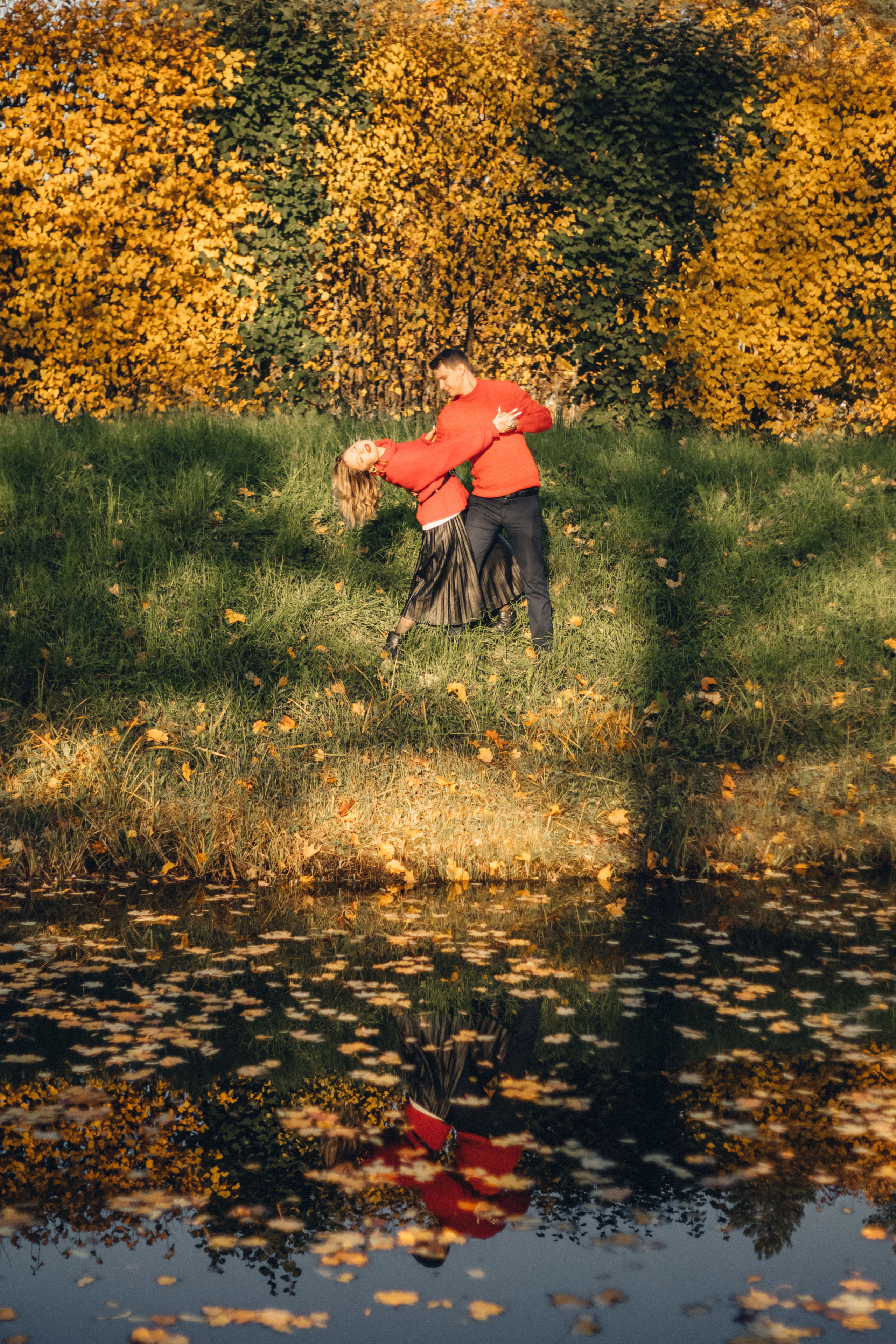 Осенняя фотосессия. Полина и Кирилл. Photographer Sergei Miroshnikov