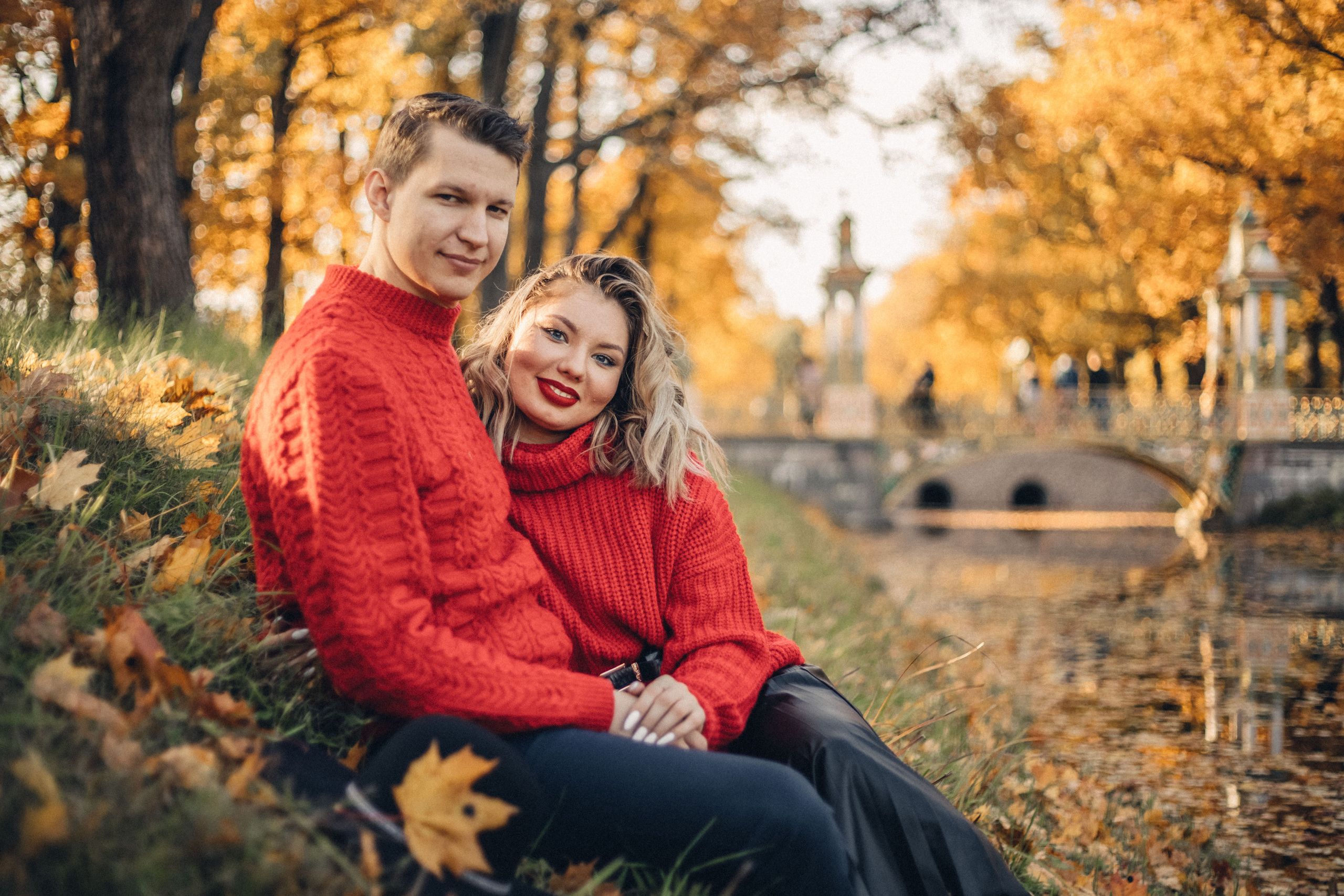Осенняя фотосессия. Полина и Кирилл. Photographer Sergei Miroshnikov