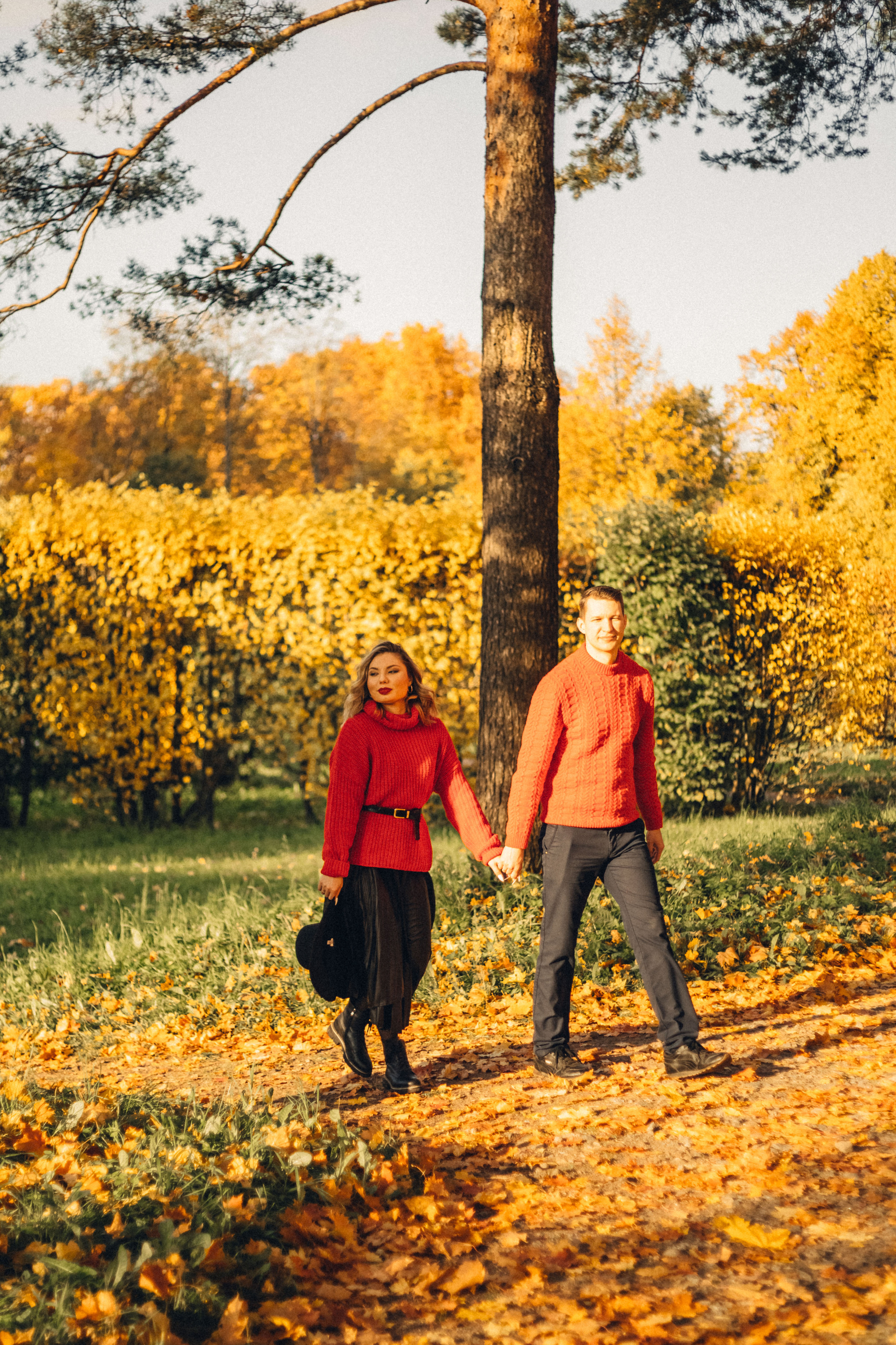 Осенняя фотосессия. Полина и Кирилл. Photographer Sergei Miroshnikov