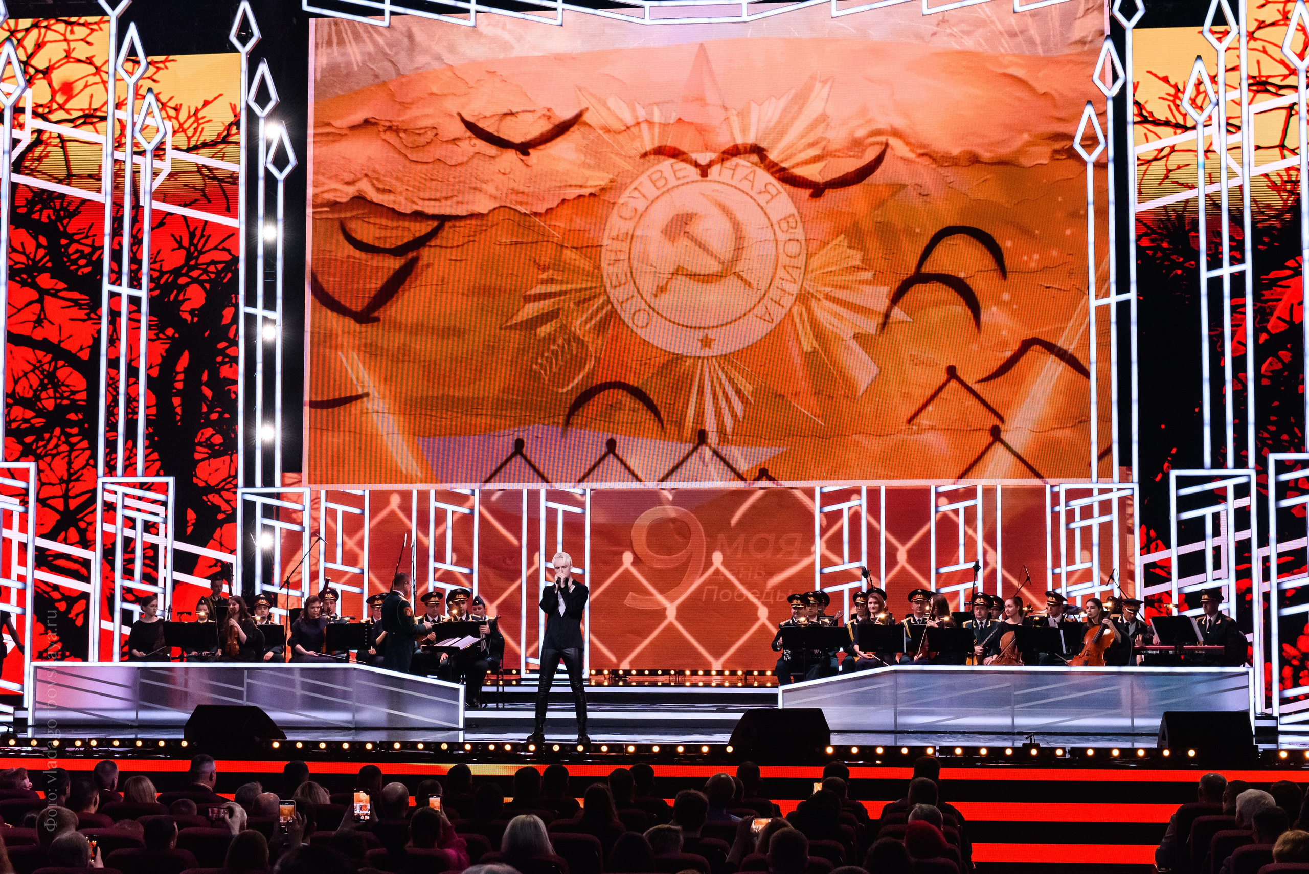 Концерт к 9 мая — Россия1. Бренд-фотограф для экспертов и блогеров в Москве Влада Горбовская