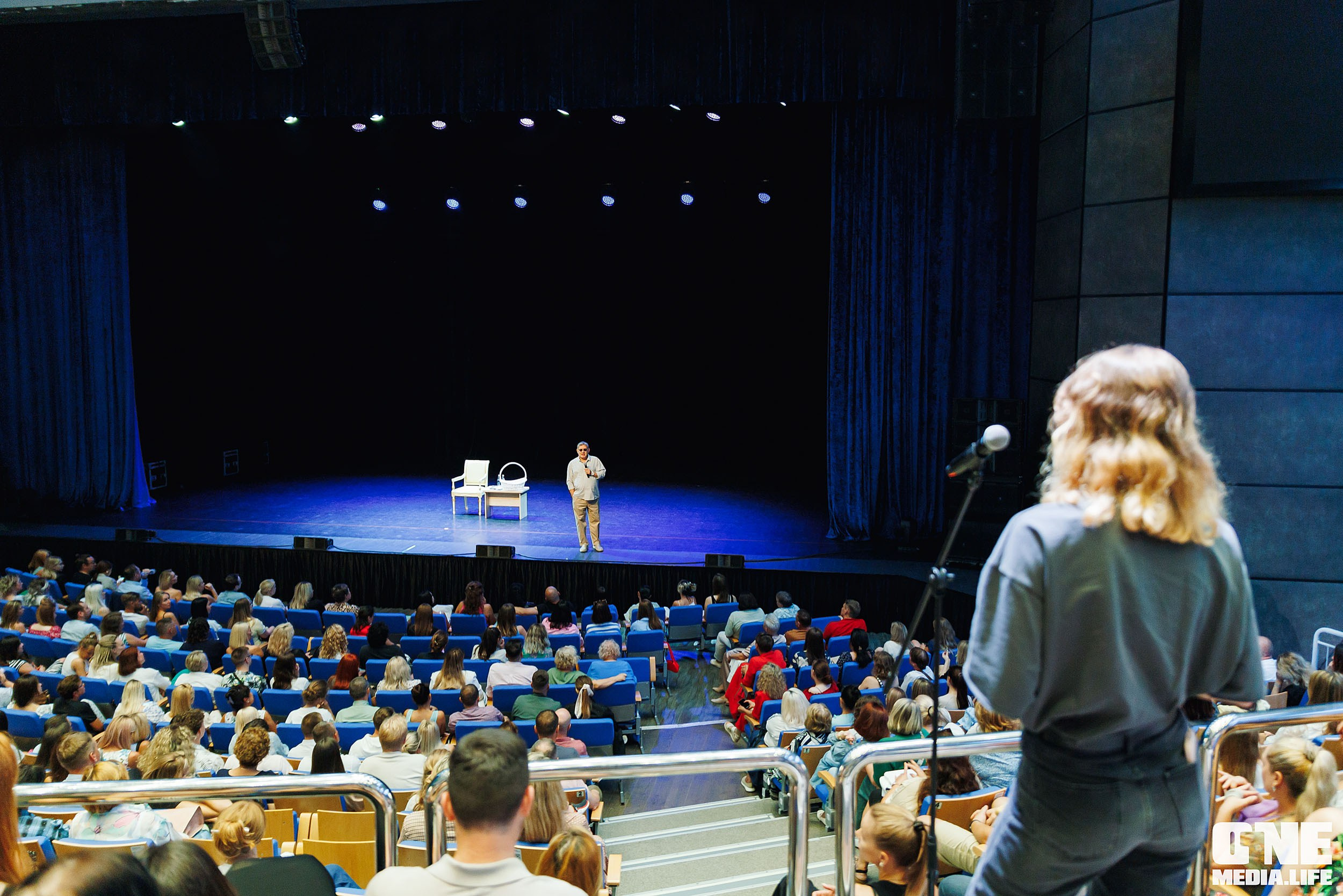 Фоторепортаж с лекции Михаила Лабковского. One Media Life: фоторепортажи, фотоотчеты с мероприятий и заведений