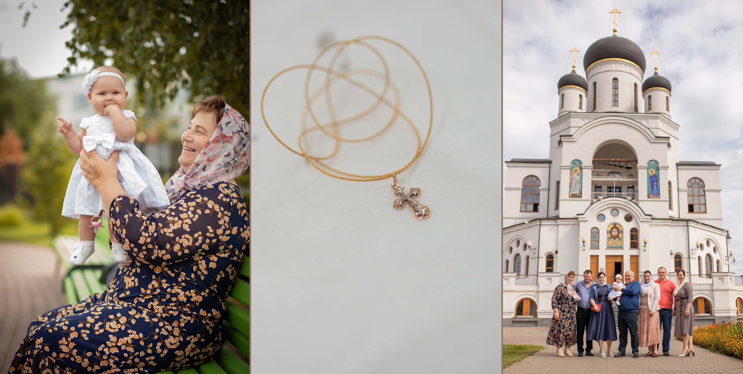 Фотокнига Крещение Елизаветы 08.08.2020. Детский и семейный фотограф в Москве Вера Орлова