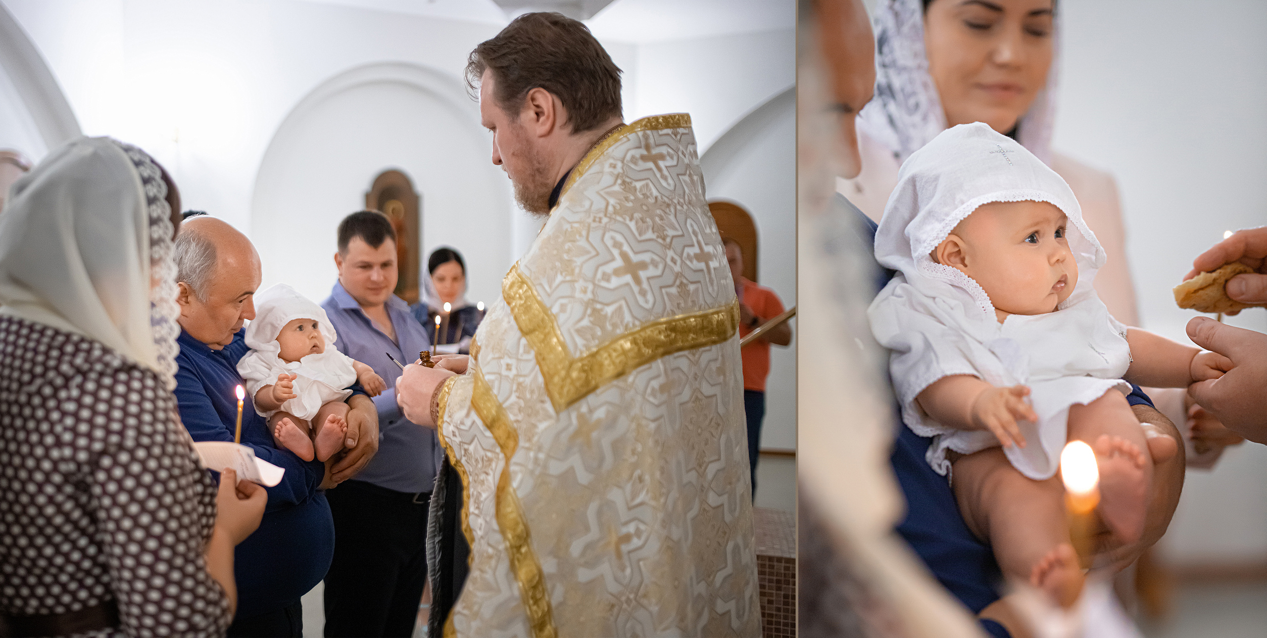 Фотокнига Крещение Елизаветы 08.08.2020. Детский и семейный фотограф в Москве Вера Орлова