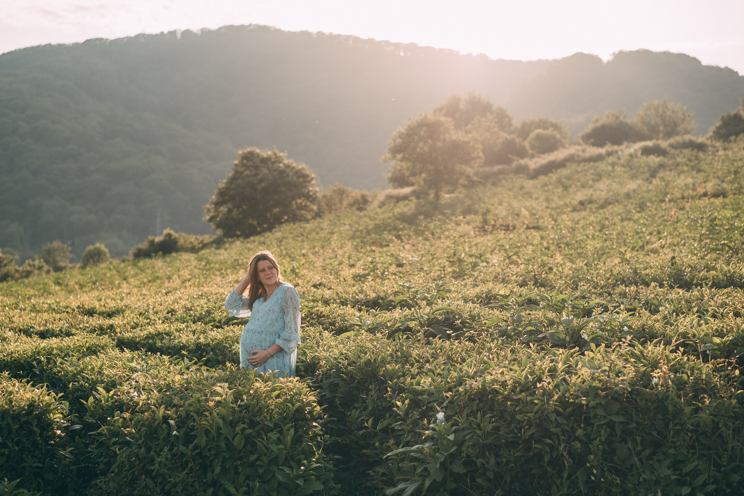 Фотосъемки в горах на чайных плантациях Сочи. Фотограф в Сочи — Маргарита Поганова