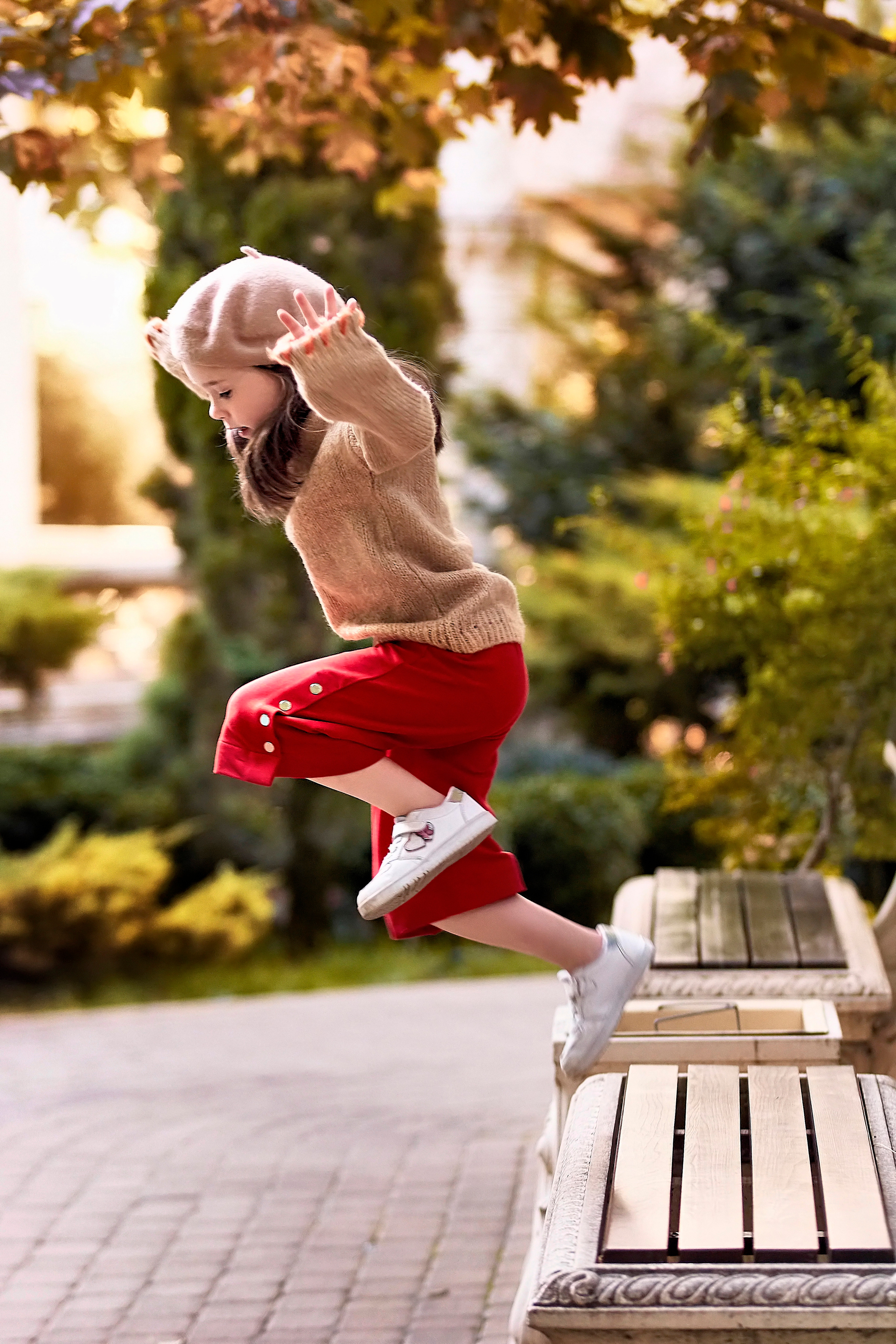 Фотосессия для Эльзы в Старом парке Кабардинка