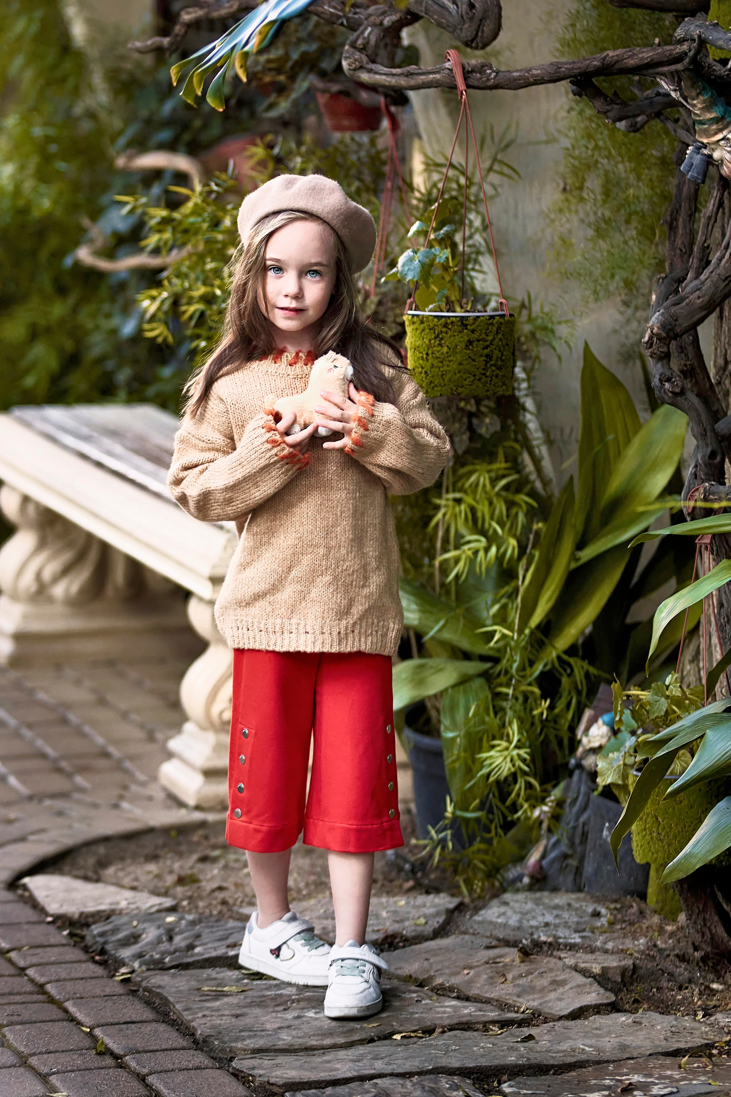 Фотосессия для Эльзы в Старом парке Кабардинка