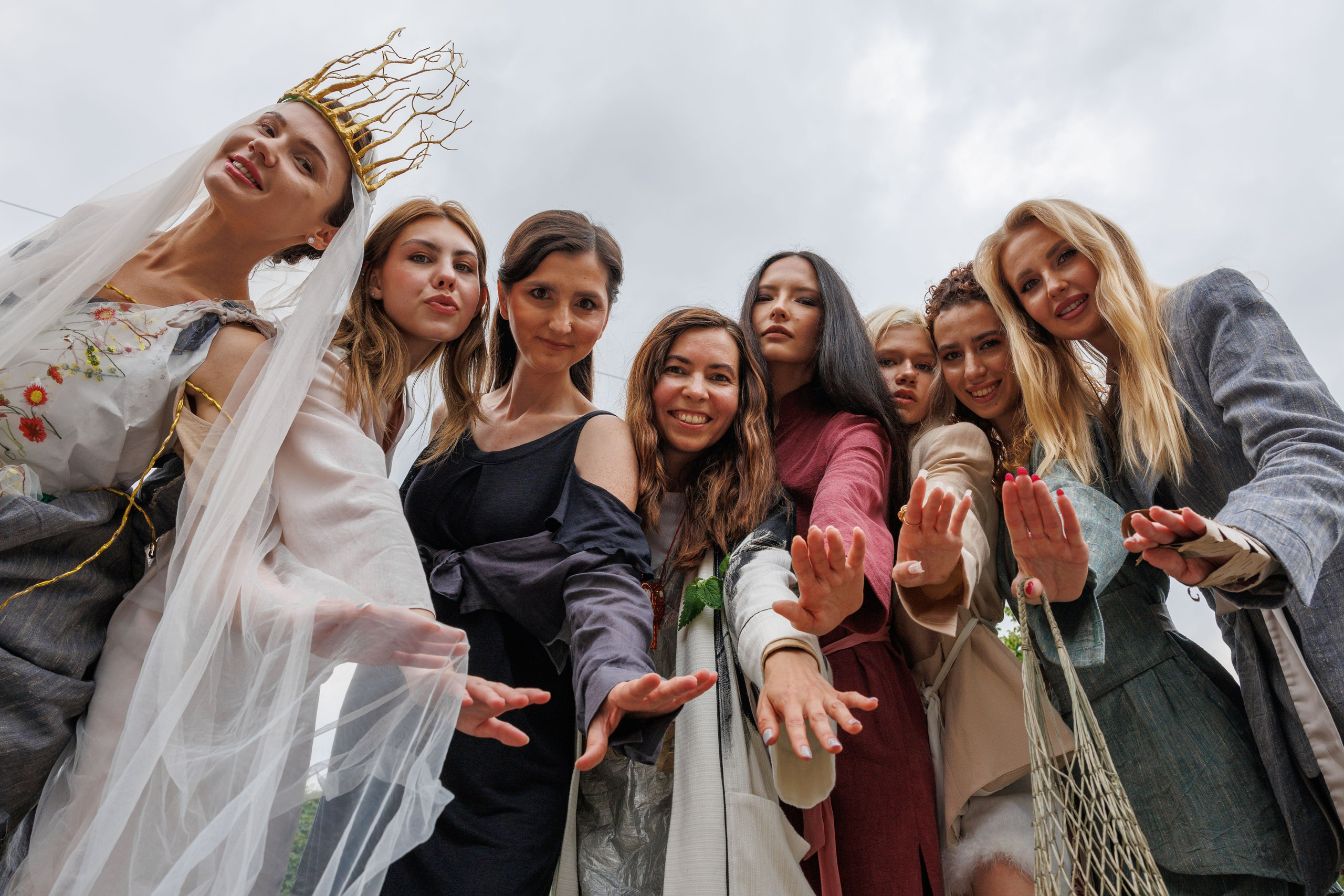 Fashion Виктория Терра на Зеленый подиум 2025. Репортажный фотограф, спортивный фотограф в Москве и области