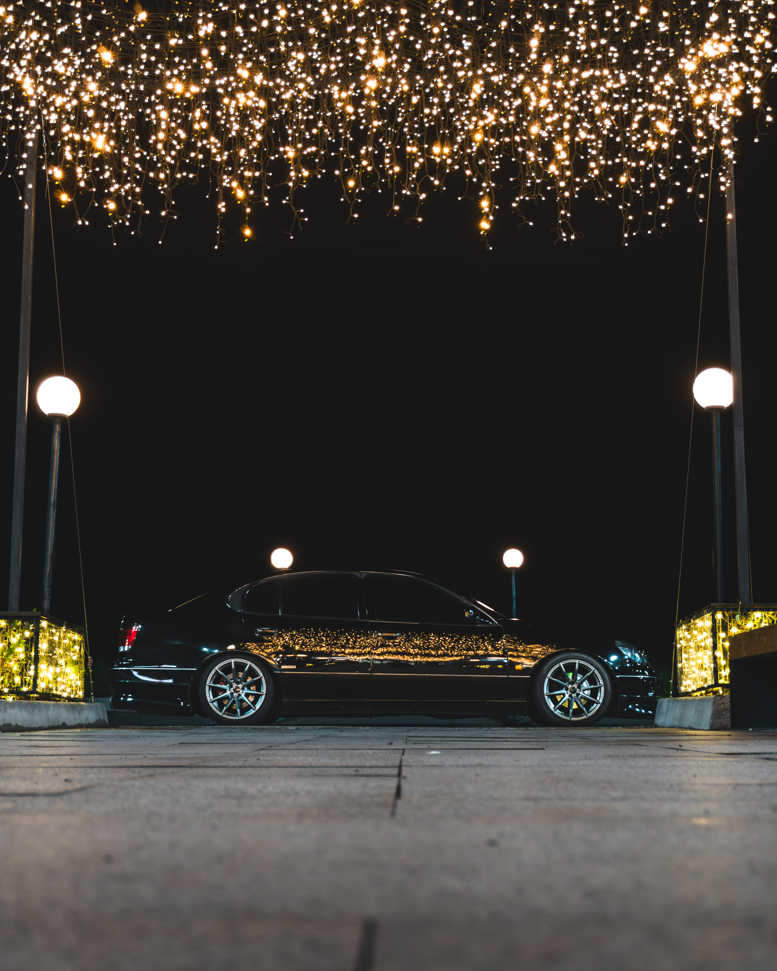 Toyota Aristo: в огнях Хабаровска