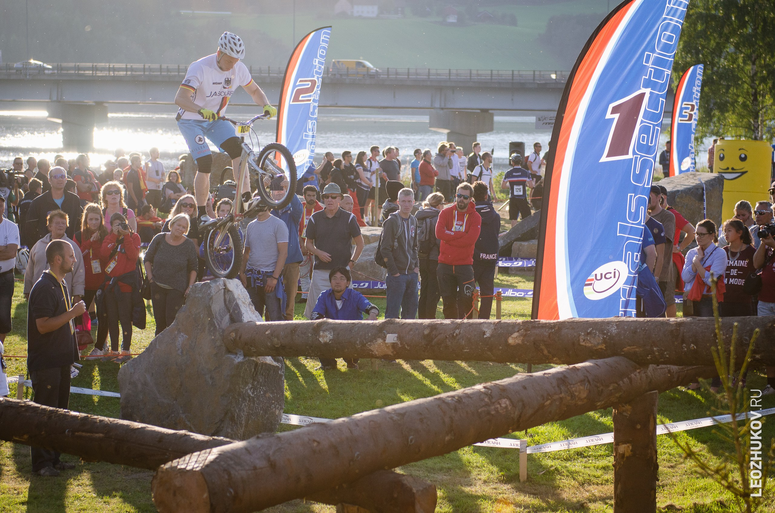 UCI Trials World Championships 2014. Sports photographer Leonid Zhukov