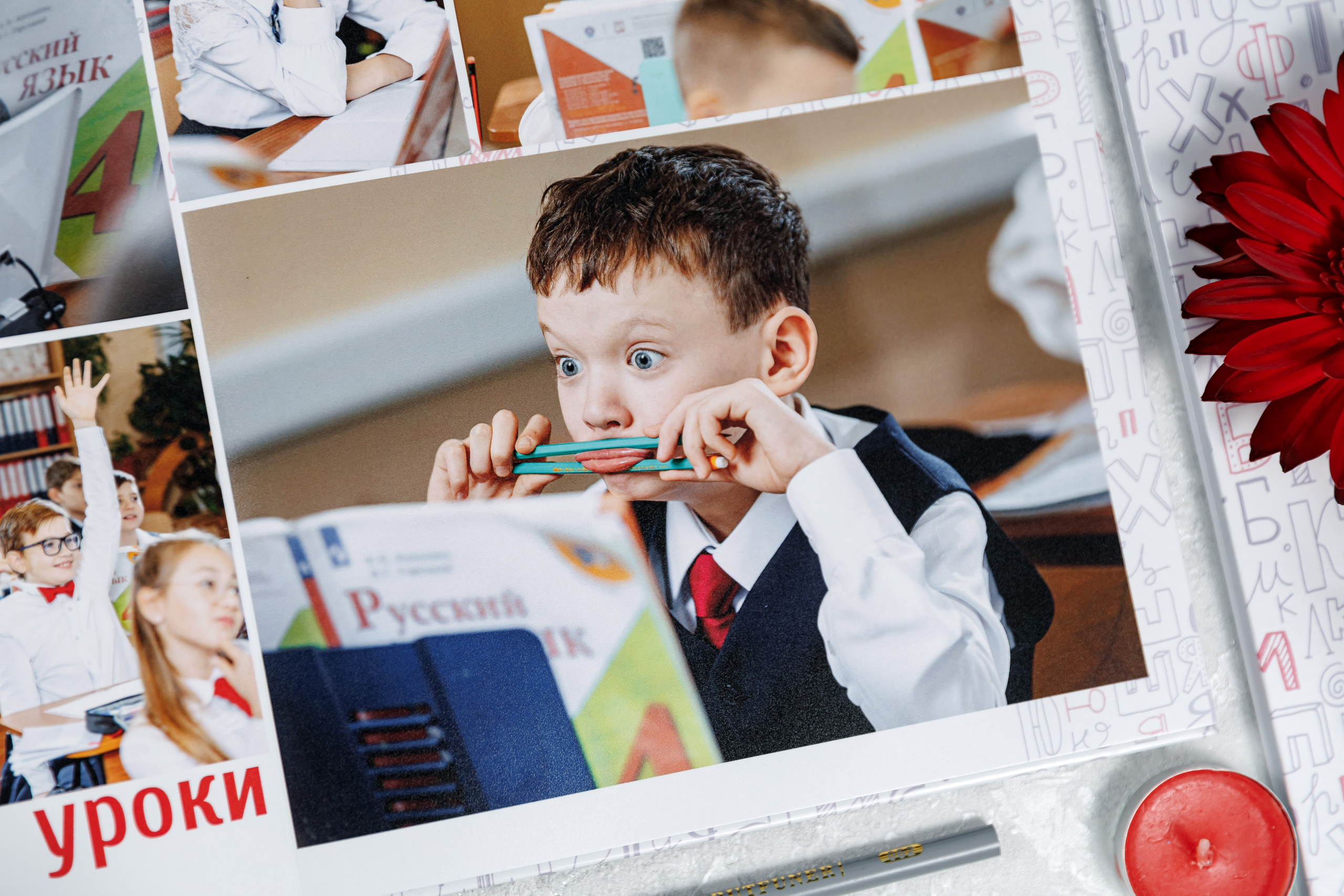 Выпускные альбомы 4 класс. Семейный и детский фотограф Комина Елена, Власиха, Одинцово