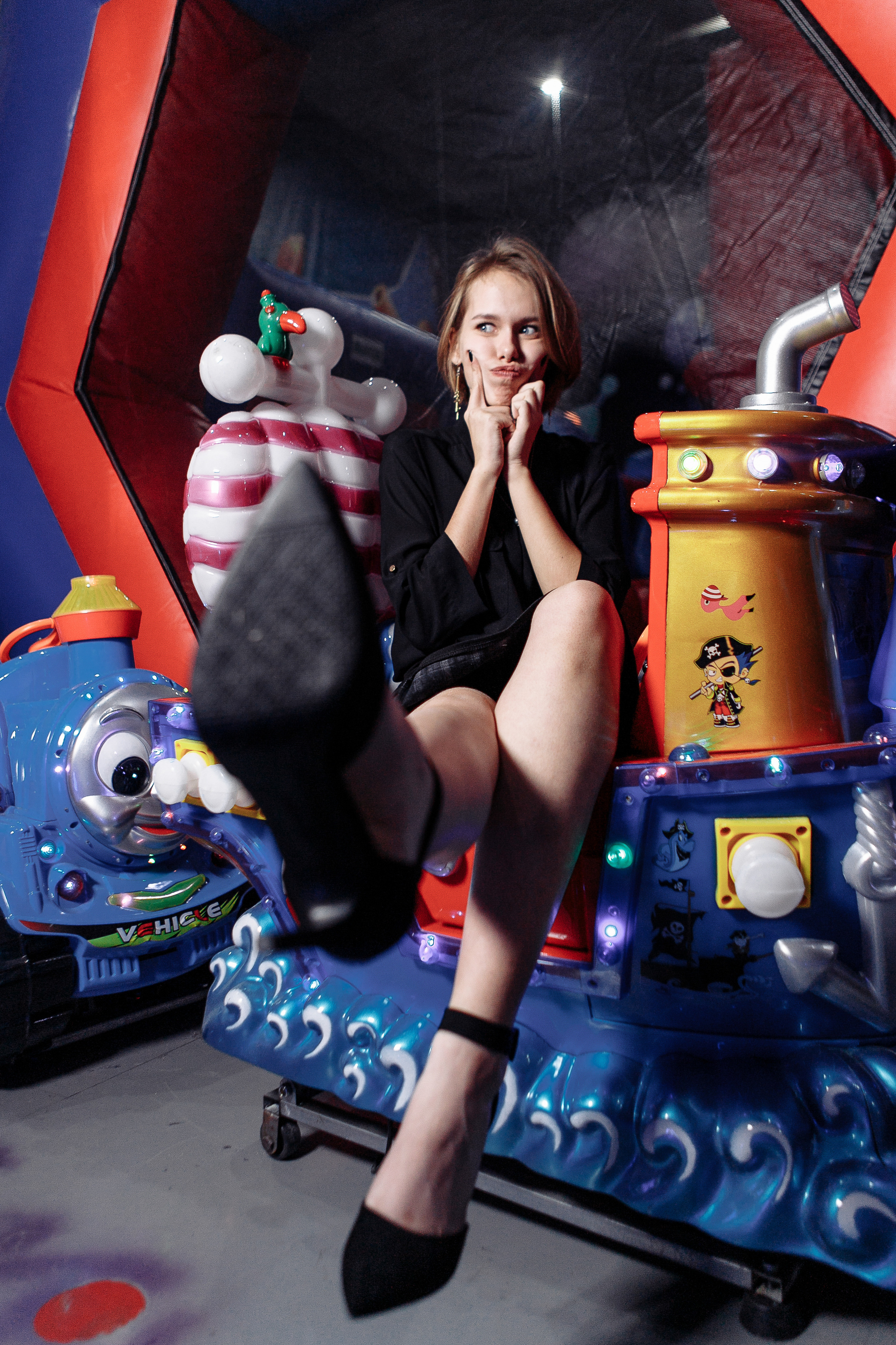 Фэшн батут. Фотограф Анастасия Кулешова