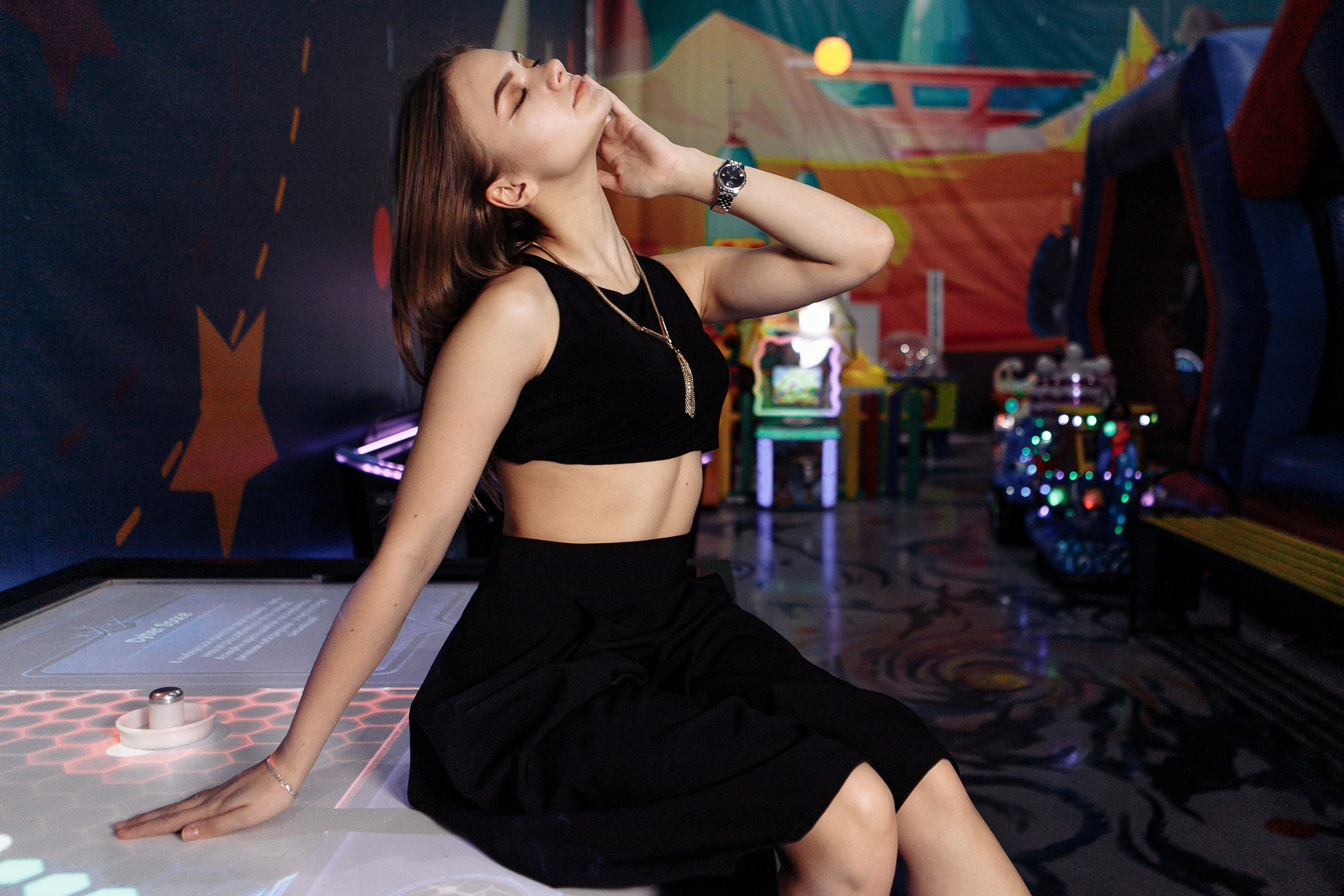 Фэшн батут. Фотограф Анастасия Кулешова