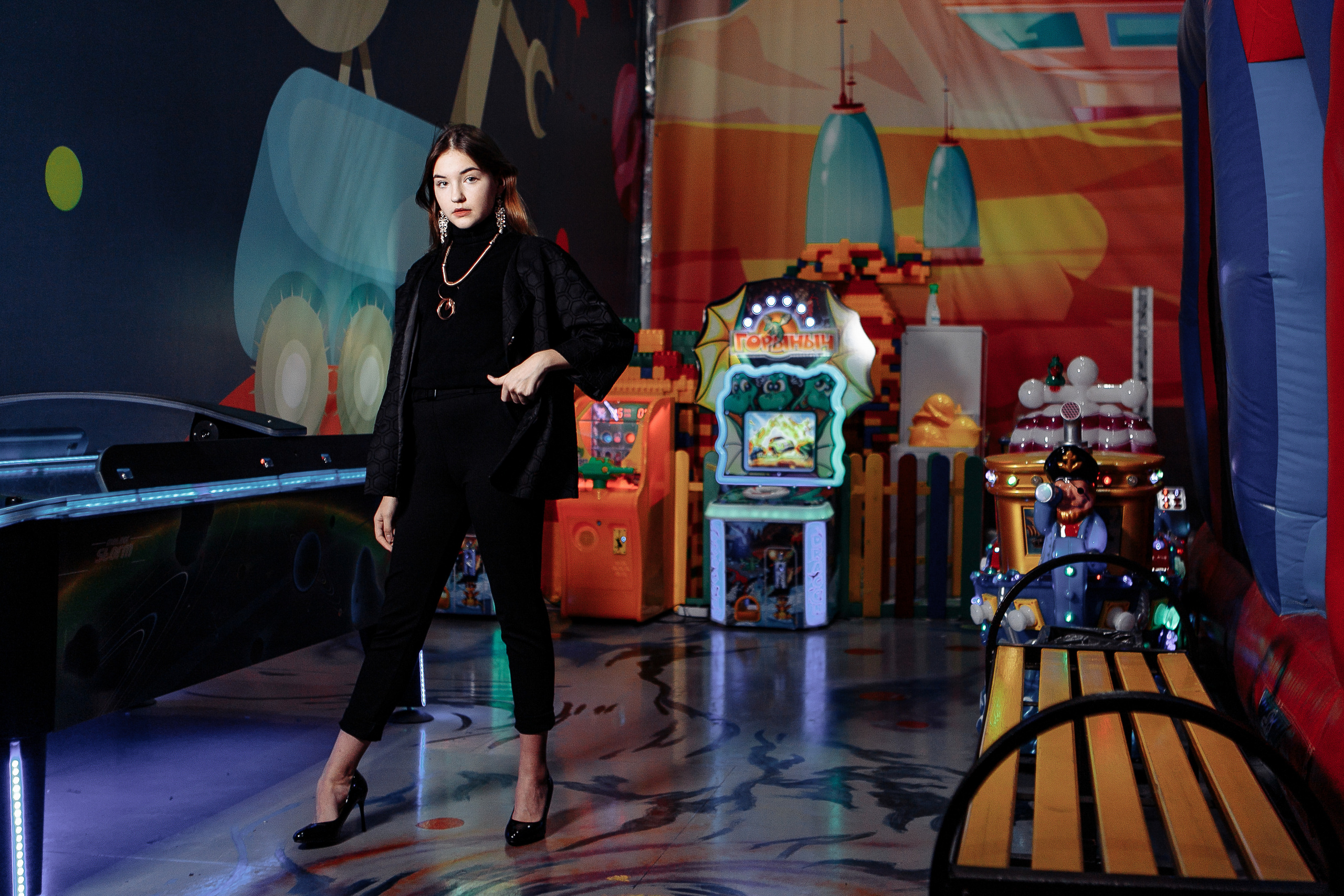 Фэшн батут. Фотограф Анастасия Кулешова