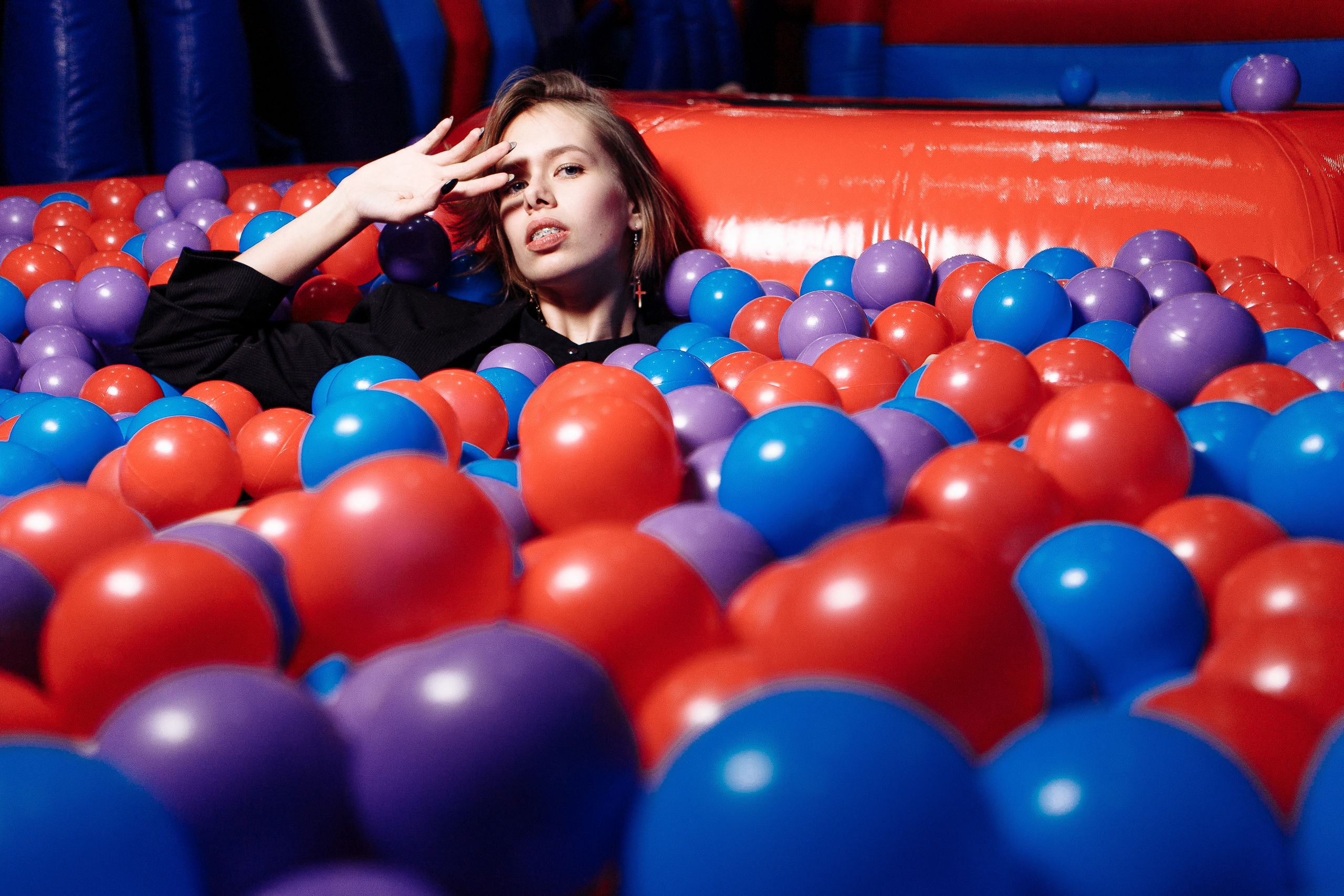 Фэшн батут. Фотограф Анастасия Кулешова