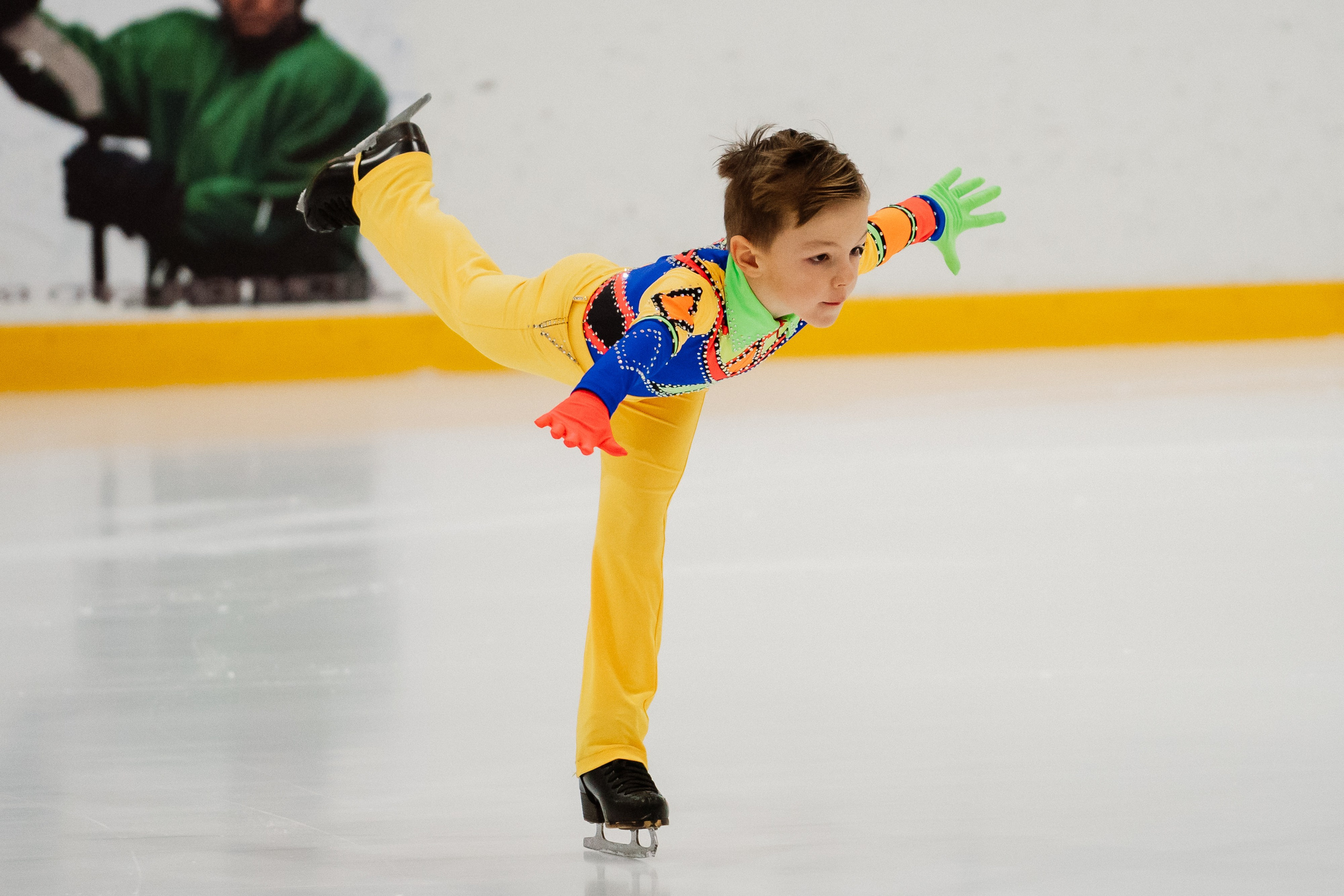 Соревнования по фигурному катанию на призы ФФКК НСО. Воробьева Ксения — Спортивный и танцевальный фотограф Новосибирск