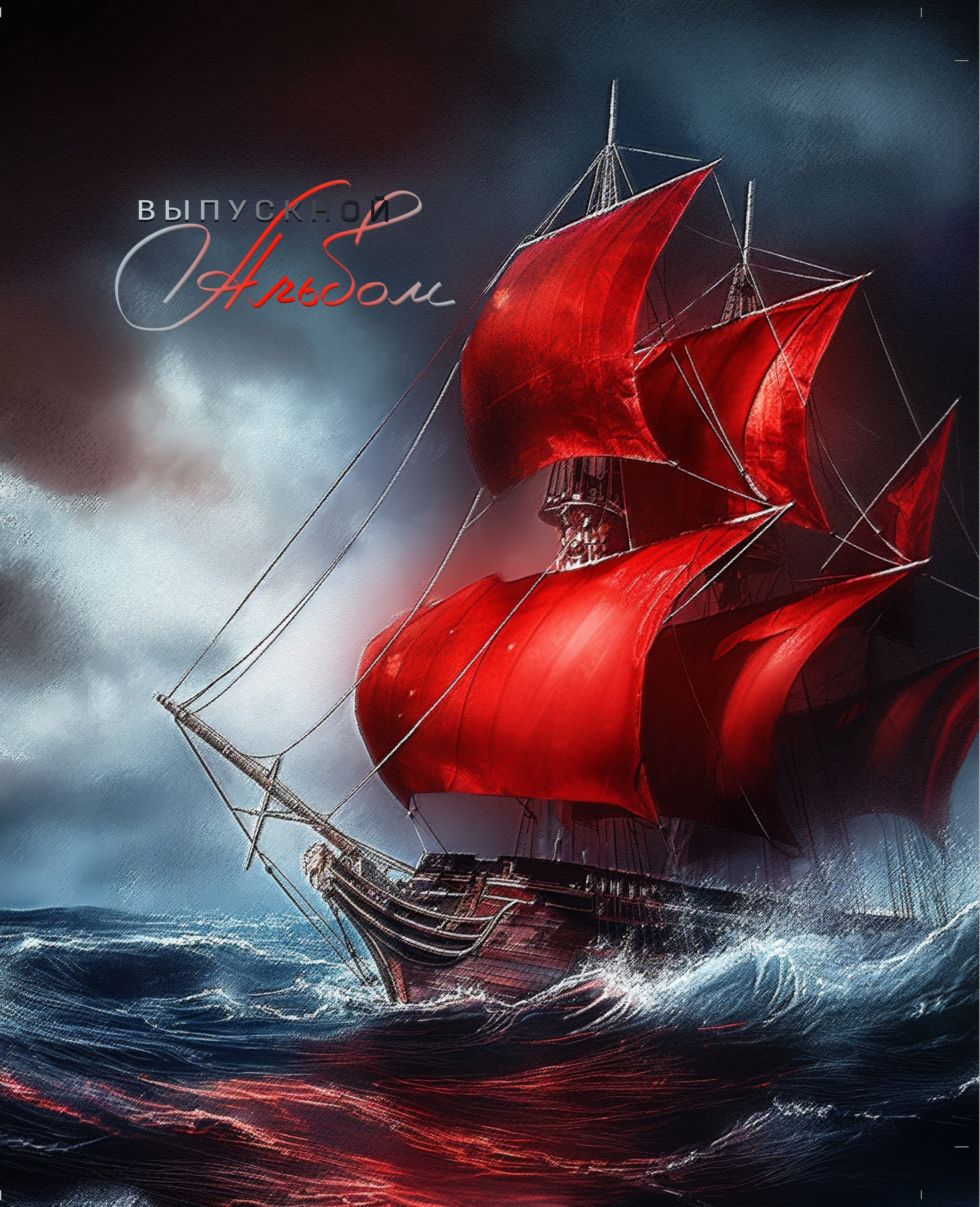 Выпускной альбом для старших классов на 7 разворотов. Фотограф. Выпускные альбомы в Барнауле