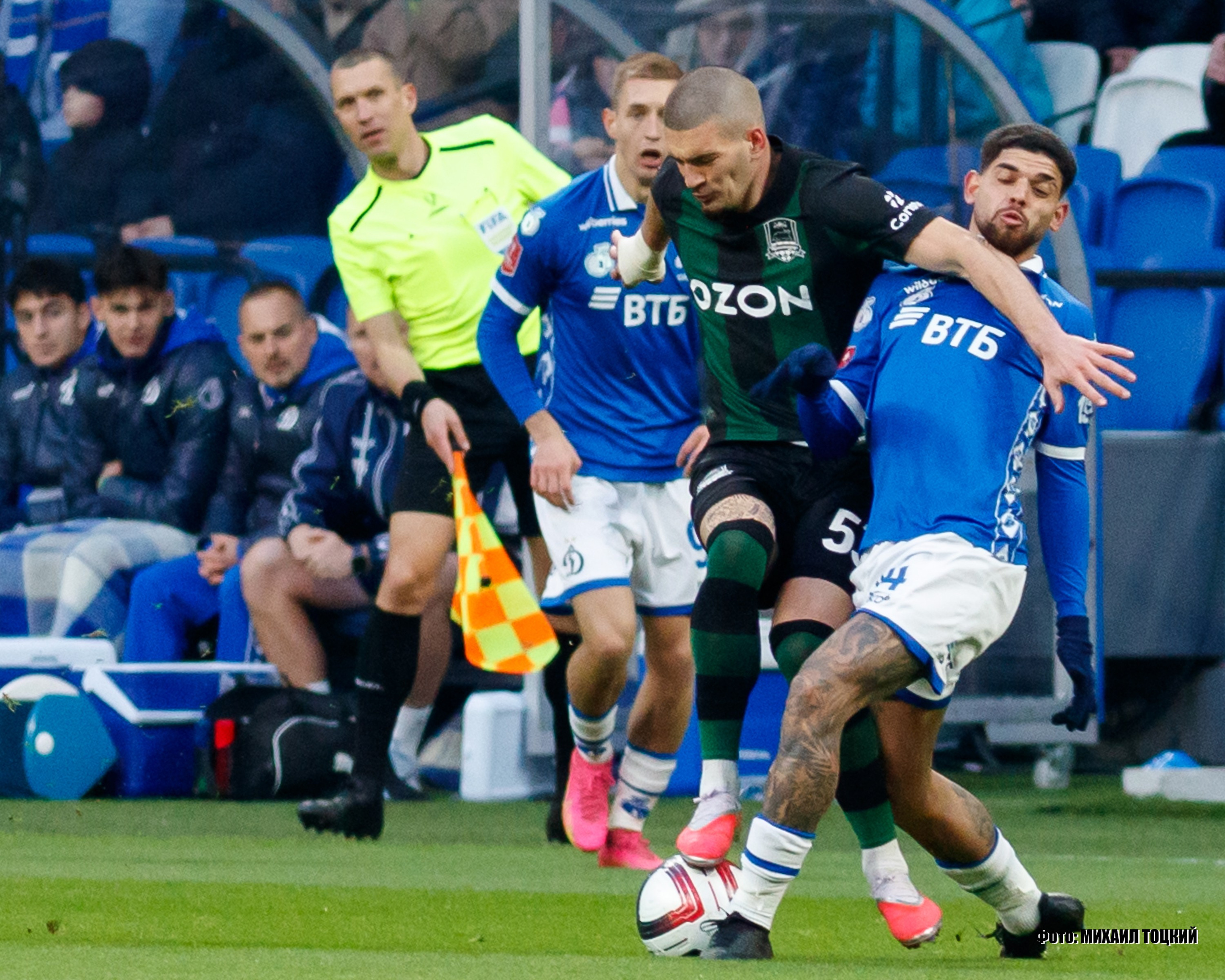 Фоторепортаж. Кубок России. Динамо (Москва) — Краснодар. Михаил Тоцкий портретный и репортажный фотограф в Москве