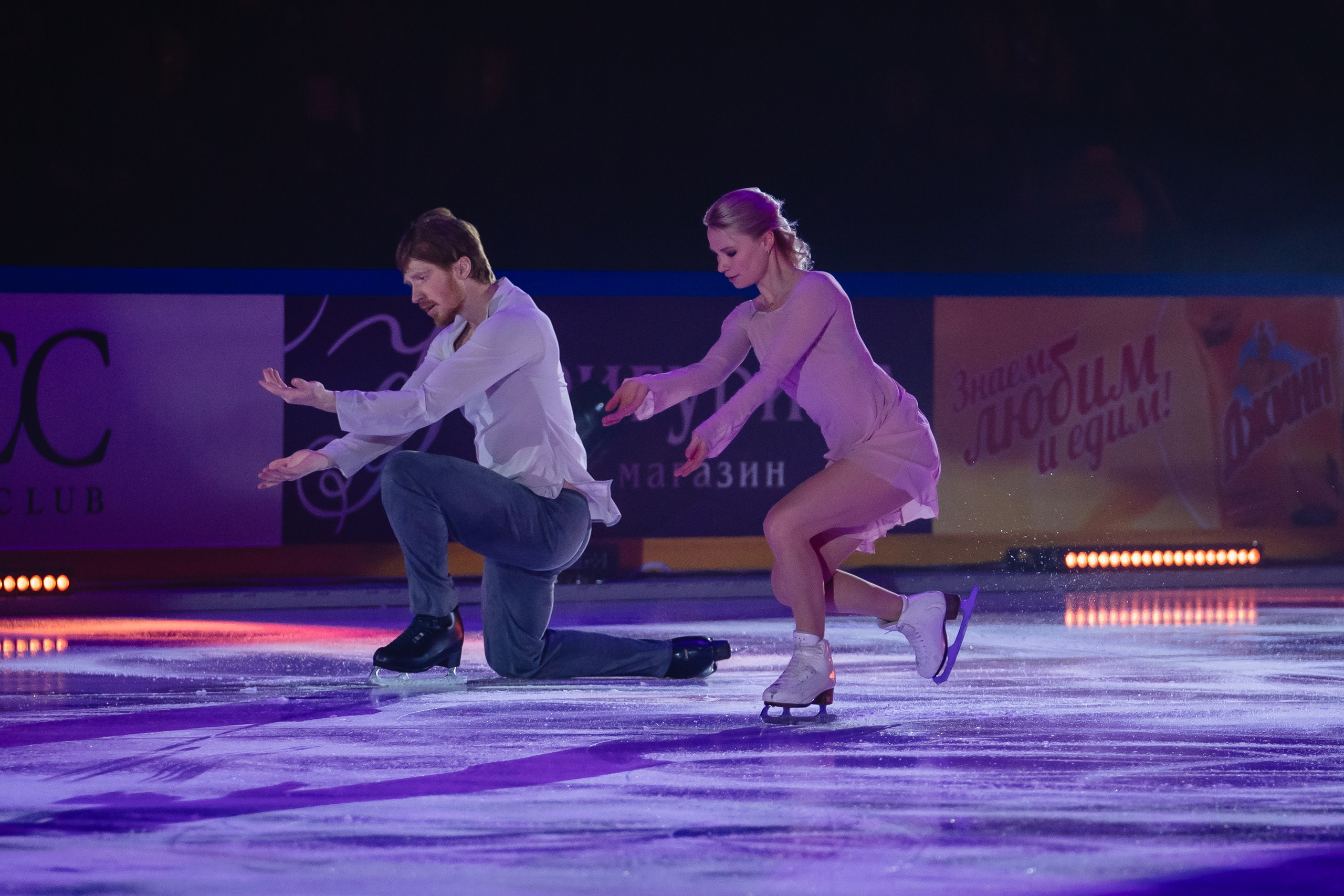 Шоу «Чемпионы на льду» в Новосибирске. Воробьева Ксения — Спортивный и танцевальный фотограф Новосибирск
