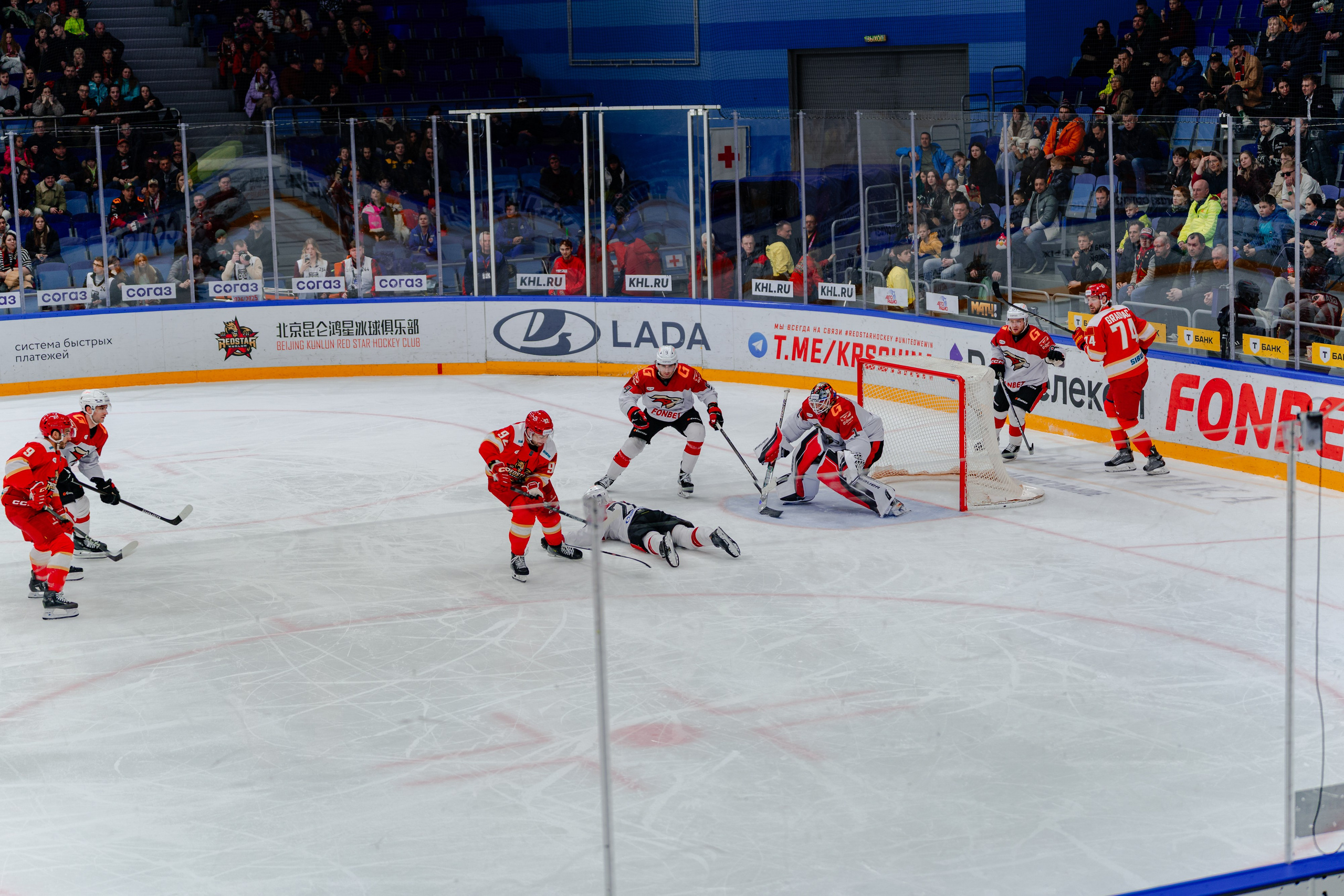 КХЛ КУНЬЛУНЬ РС — АВАНГАРД 22 МАРТА 2025. Репортажный фотограф в Москве Измалков Артем