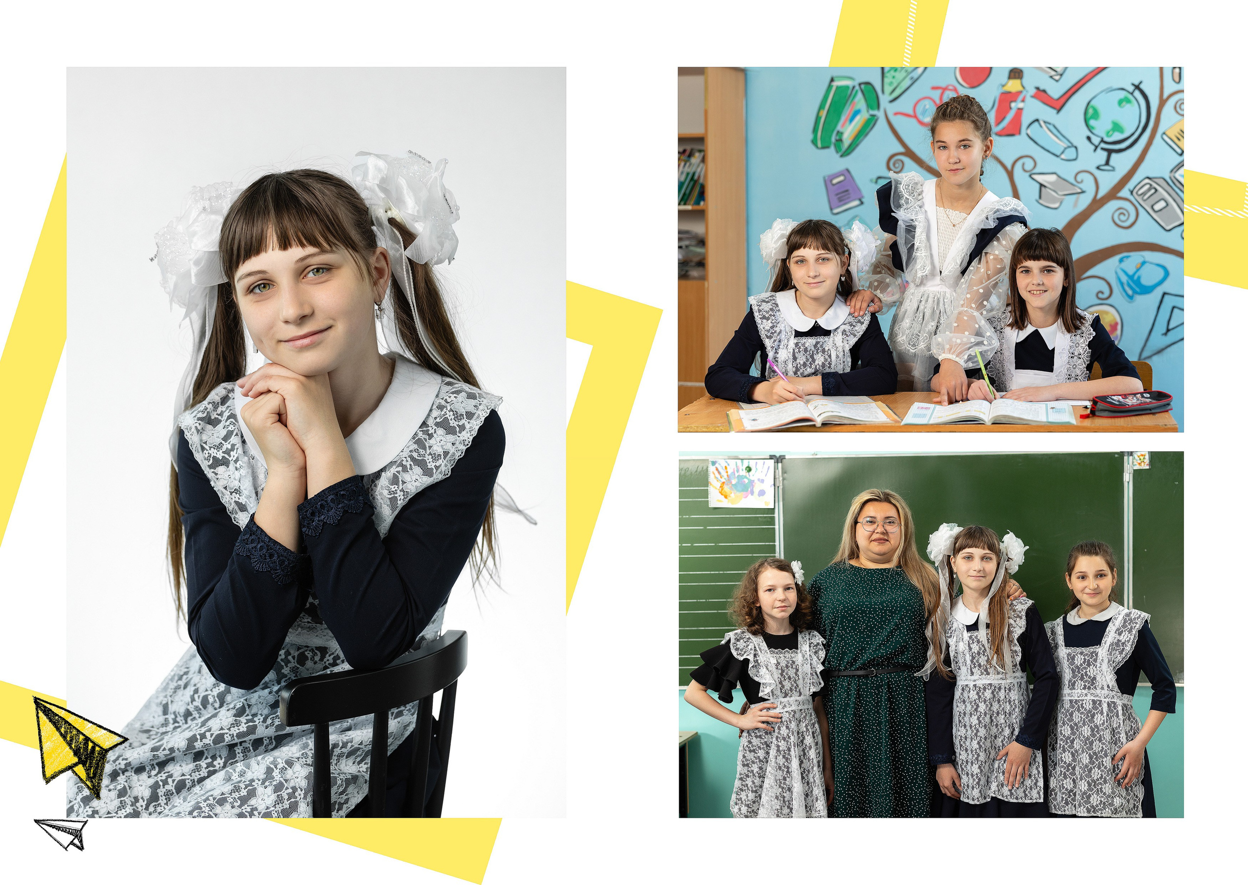 3-разворота. Студия детской игровой фотографии COLOUR