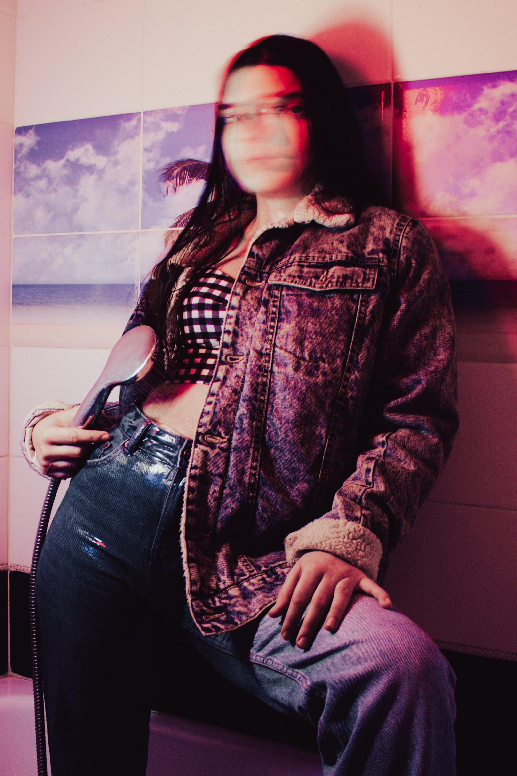 Душ зимой. Фотограф Москва, портрет, стрит, репортаж. Художественная фотосессия