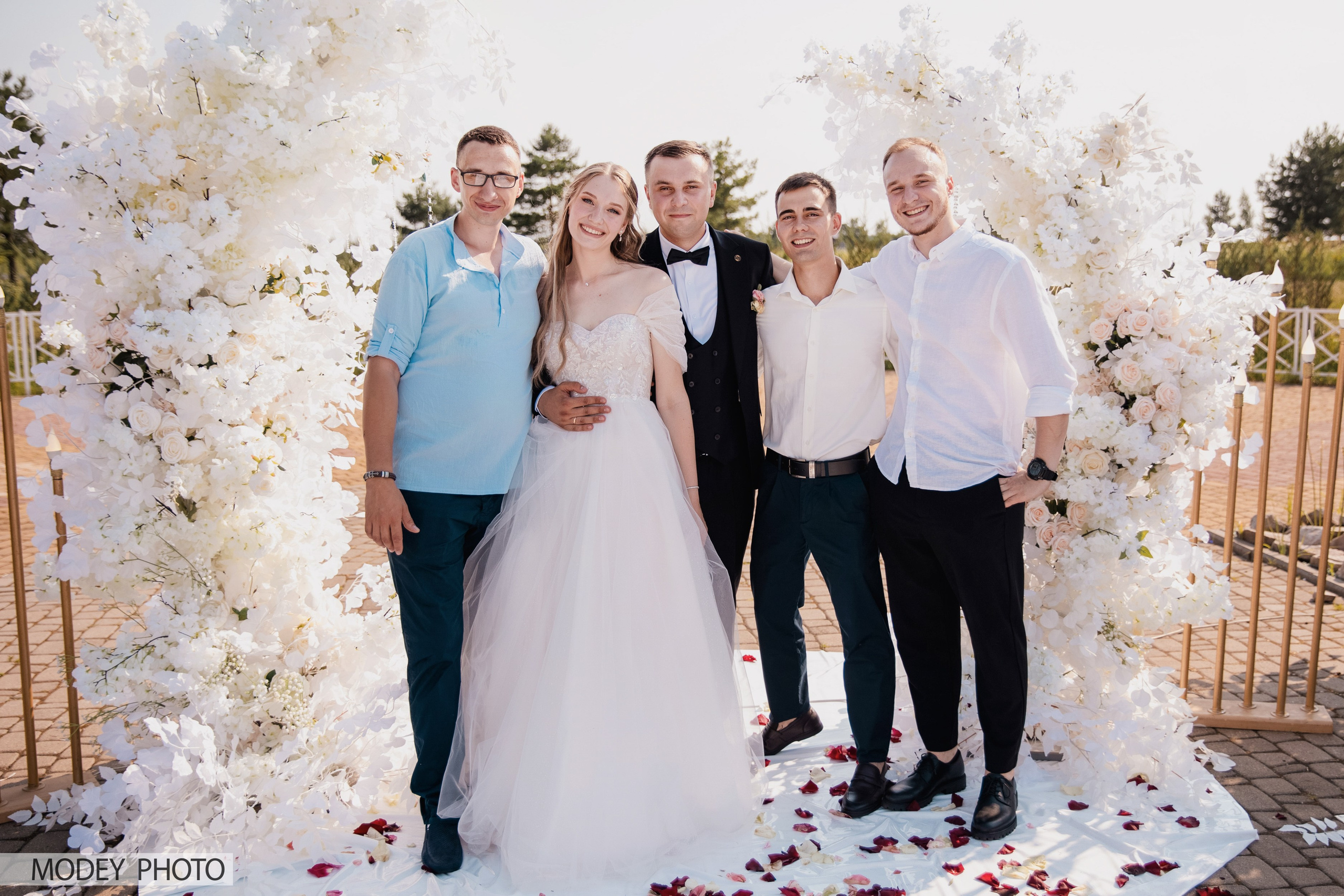 Свадебная фотосессия Натальи и Николая от фотографа Андрея Модей