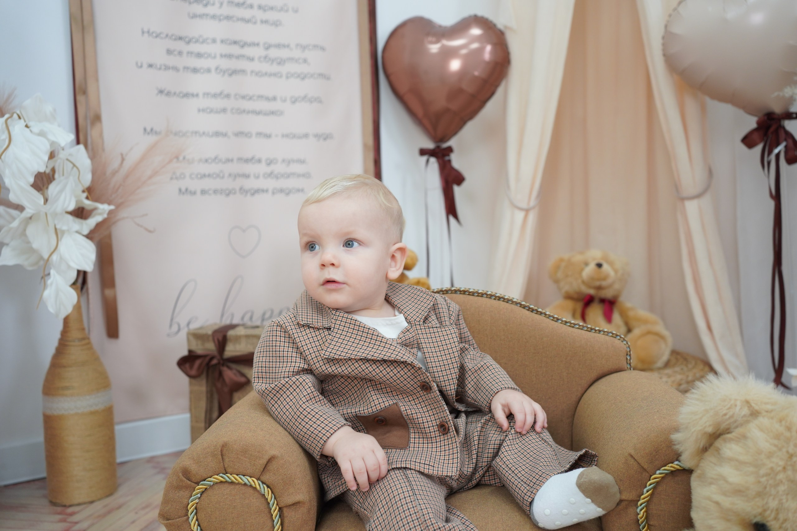 Фотосессия на Годик для Мальчиков. Детская Фотостудия ГОДОВАСИКИ в Санкт-Петербурге фотосесия на годик