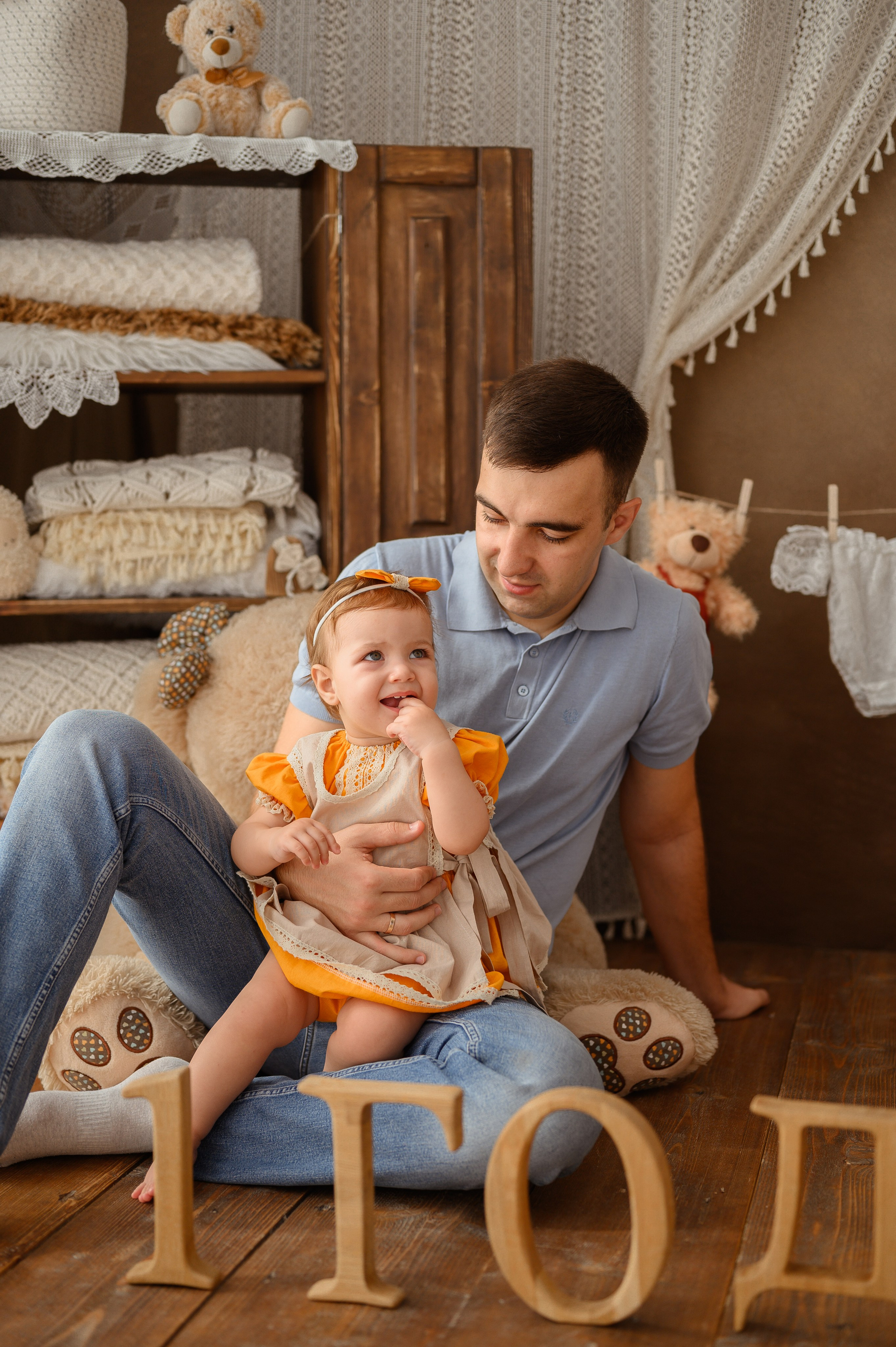 Машеньке годик. Детский и семейный фотограф Ирина Гладких
