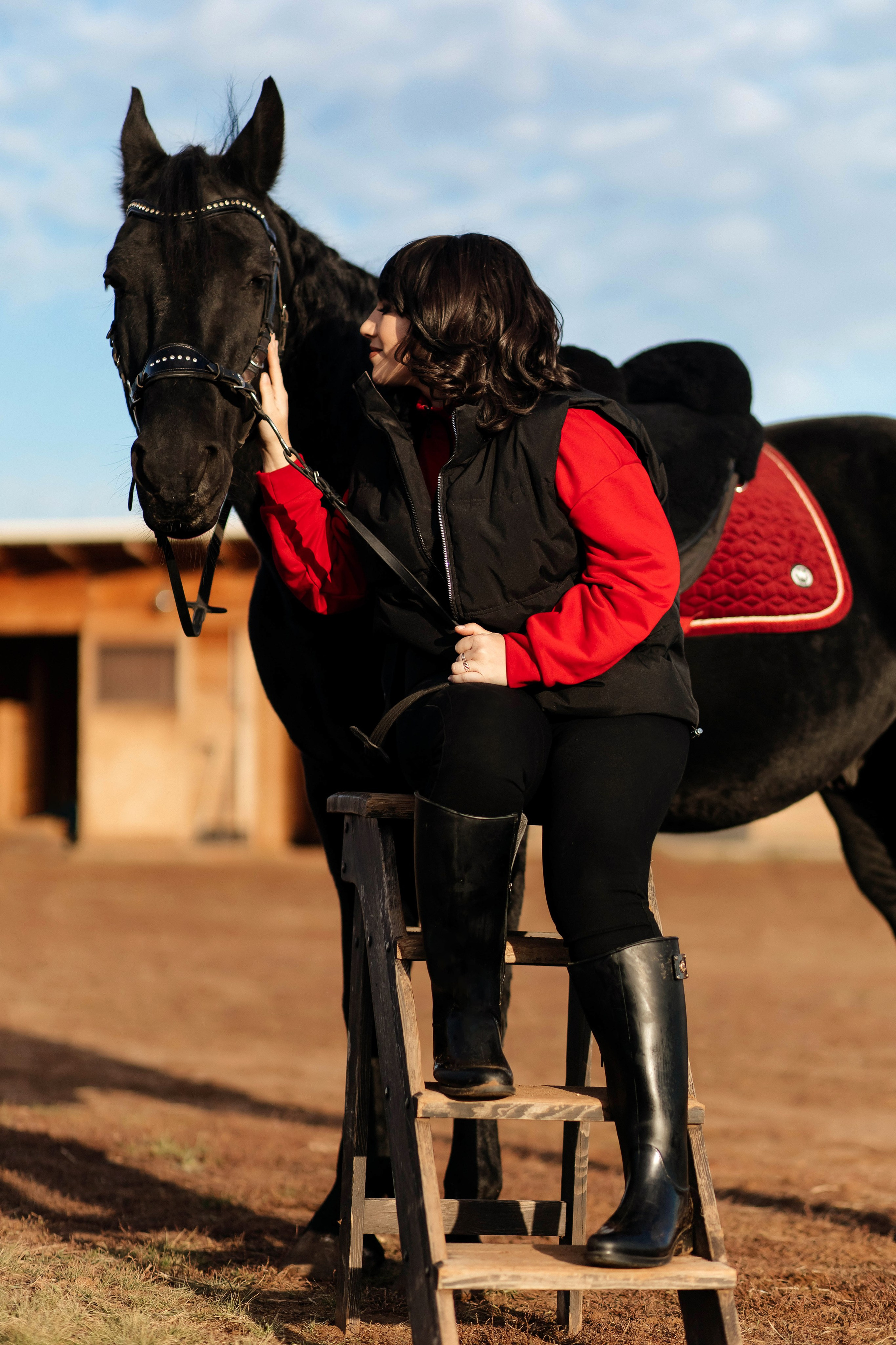 Катюша конная прогулка. Женский фотограф в Оренбурге Ирина Заводчикова