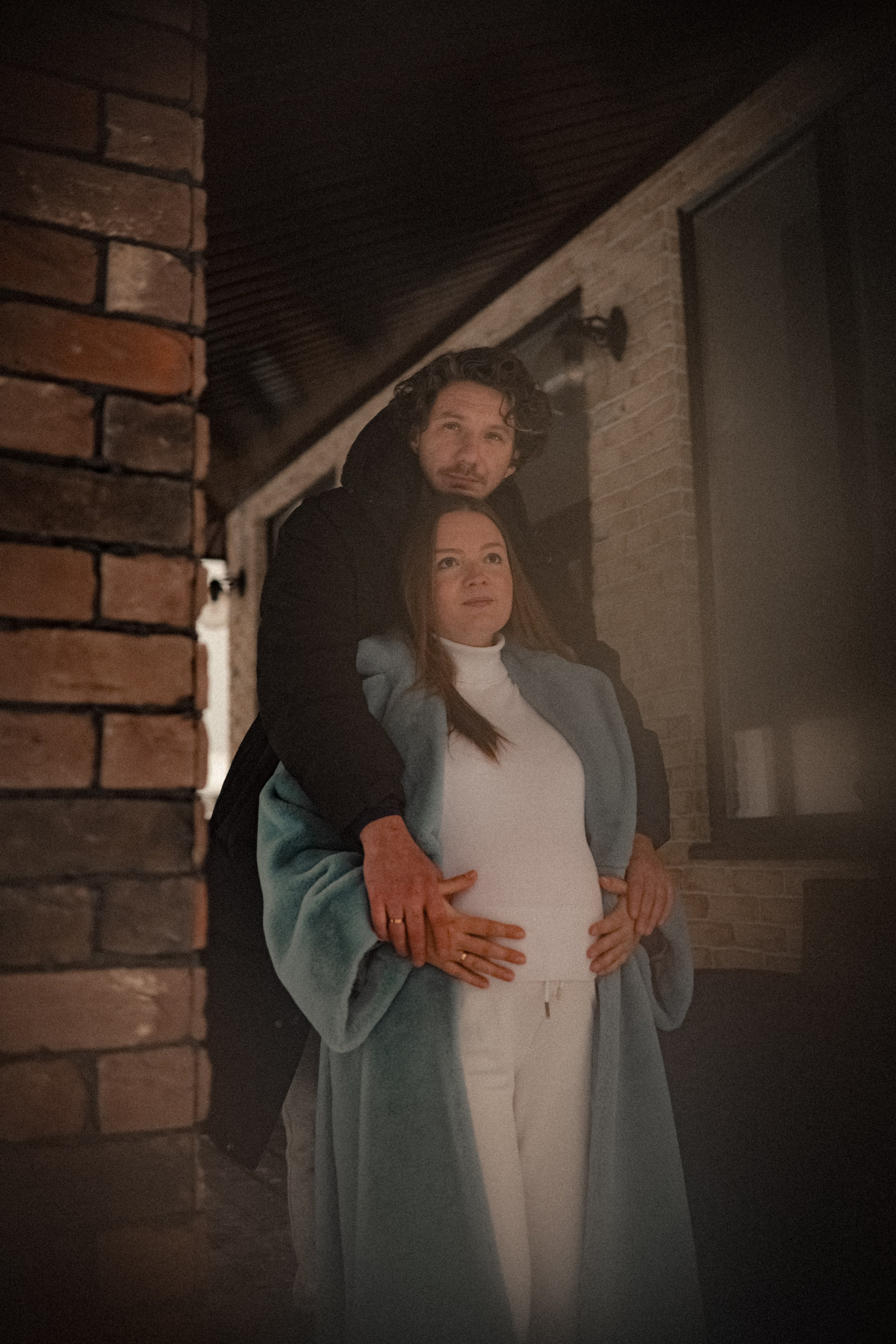 Семейная новогодняя фотосессия Никиты и Алины. Семейный фотограф в Москве и Люберцах Юлия Гуськова