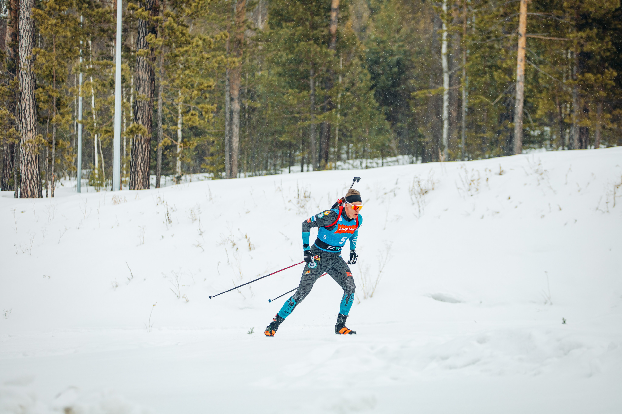 Биатлон , Кубок России по биатлону , Biathlon , Кирилл Бажин