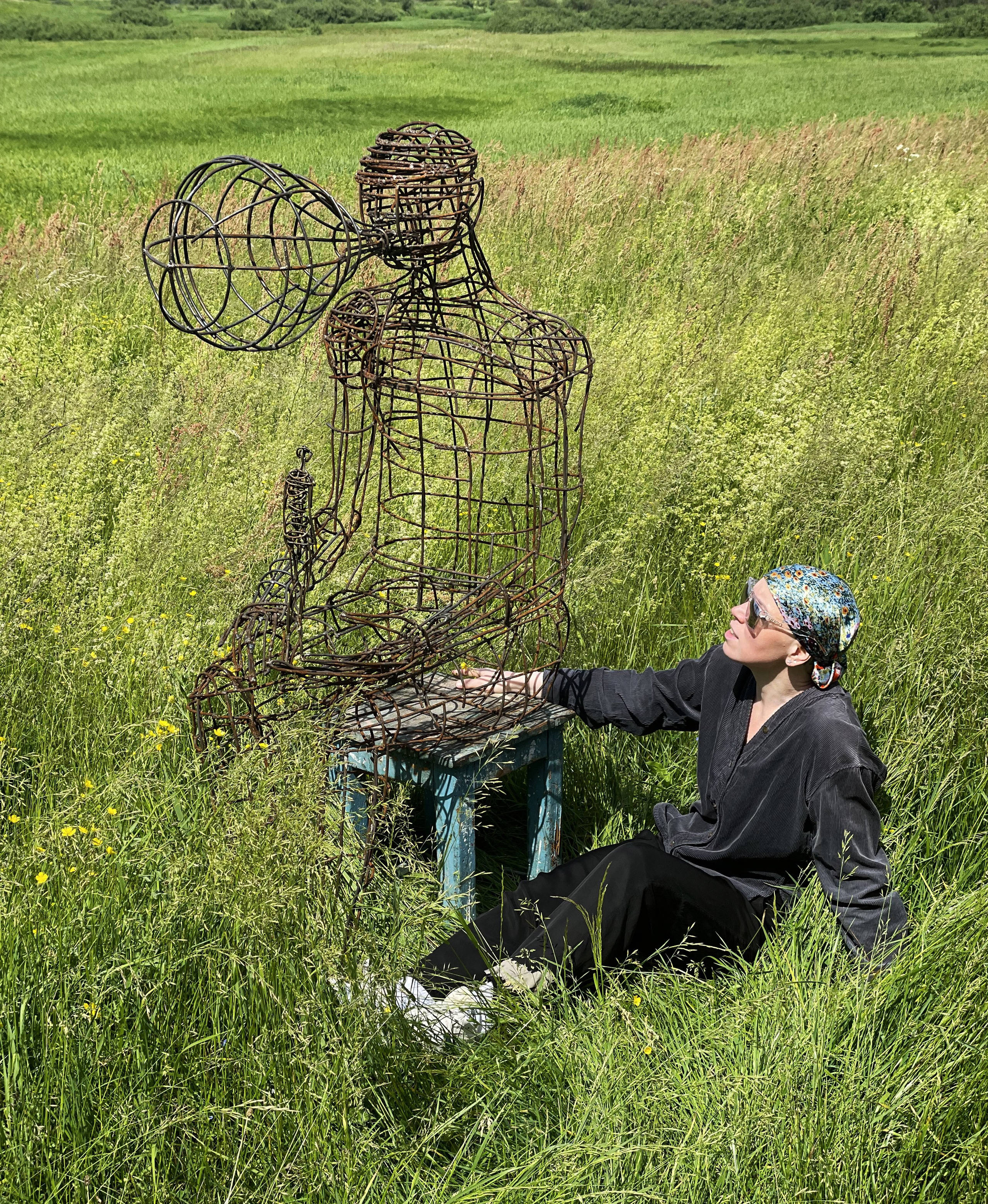 «Скажи по другому» / «Say it differently"_ 2021. Художник — скульптор Антонина Фатхуллина