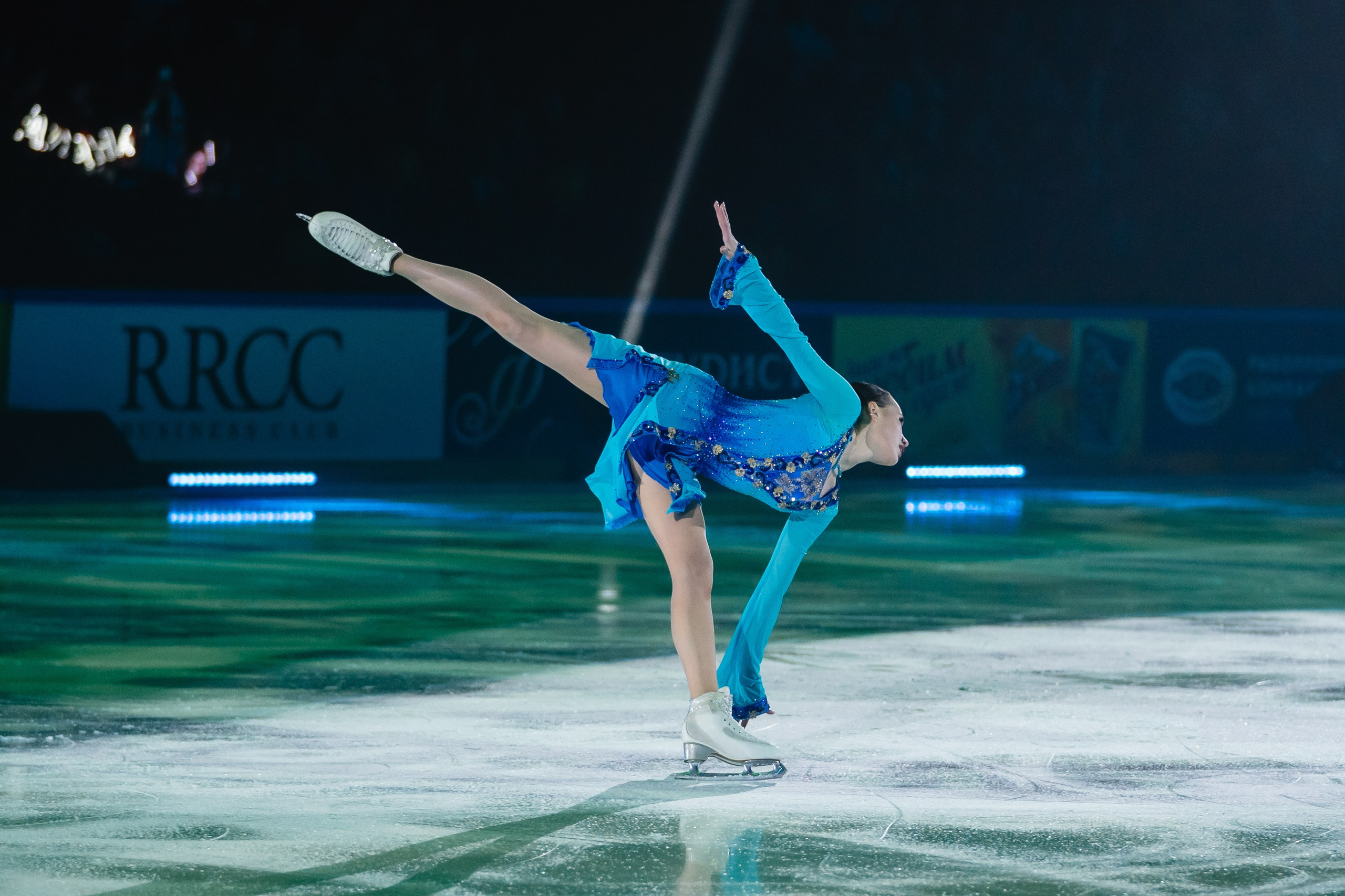 Шоу «Чемпионы на льду» в Новосибирске. Воробьева Ксения — Спортивный и танцевальный фотограф Новосибирск