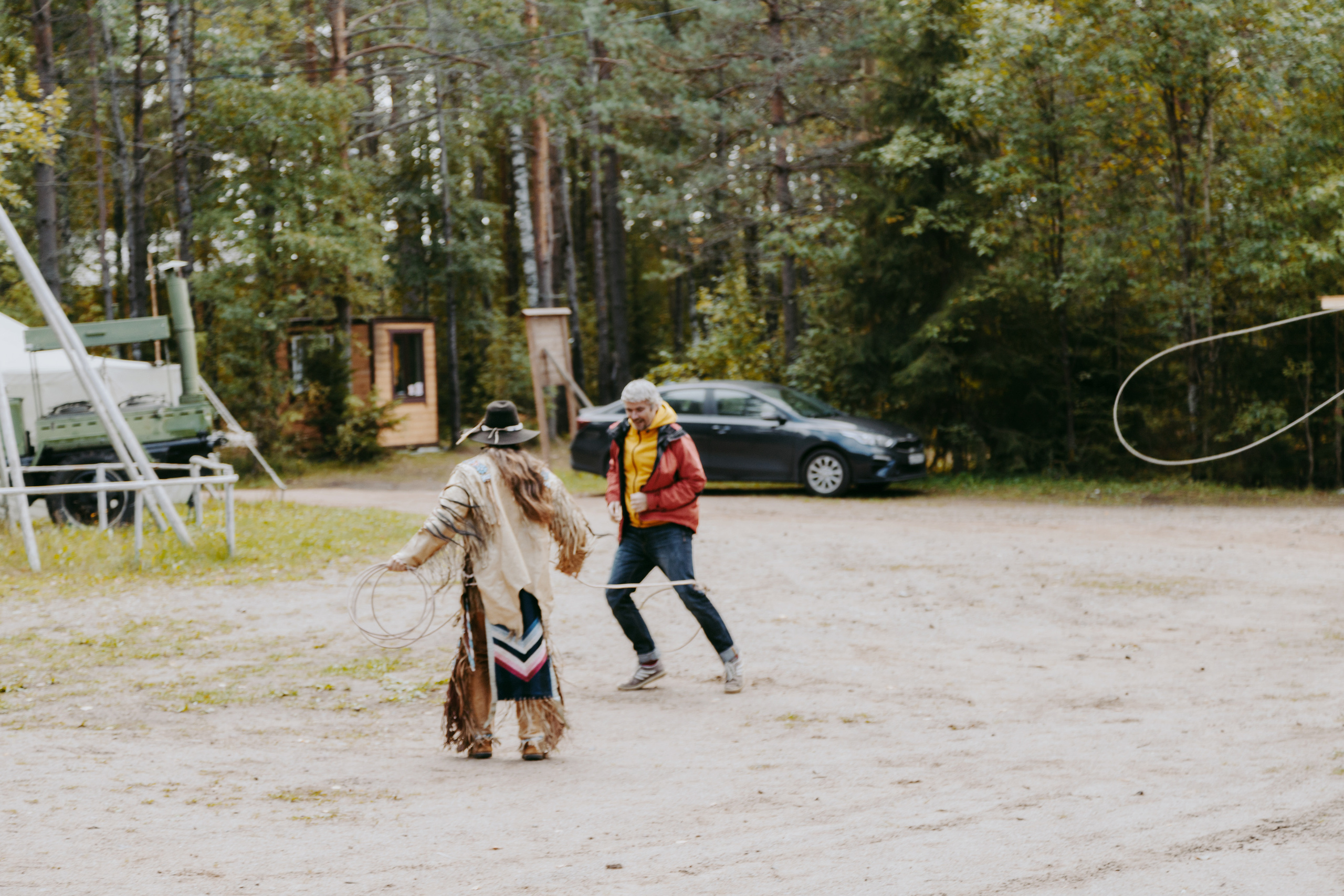 День рождения Сони в хаски-центре «Белый ветер». Семейный и свадебный фотограф в Петербурге Евгения и Николай Шевчук
